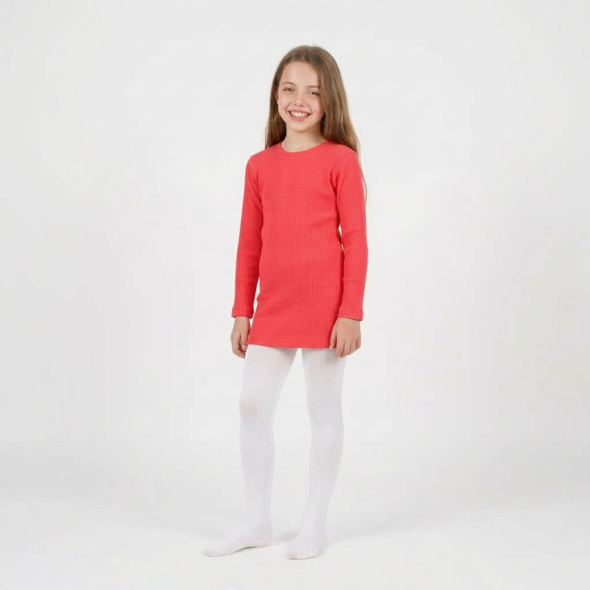 Collant Bimba in Caldo Cotone Elasticizzato Tinta Unita Vignoni Art.2025 G6
