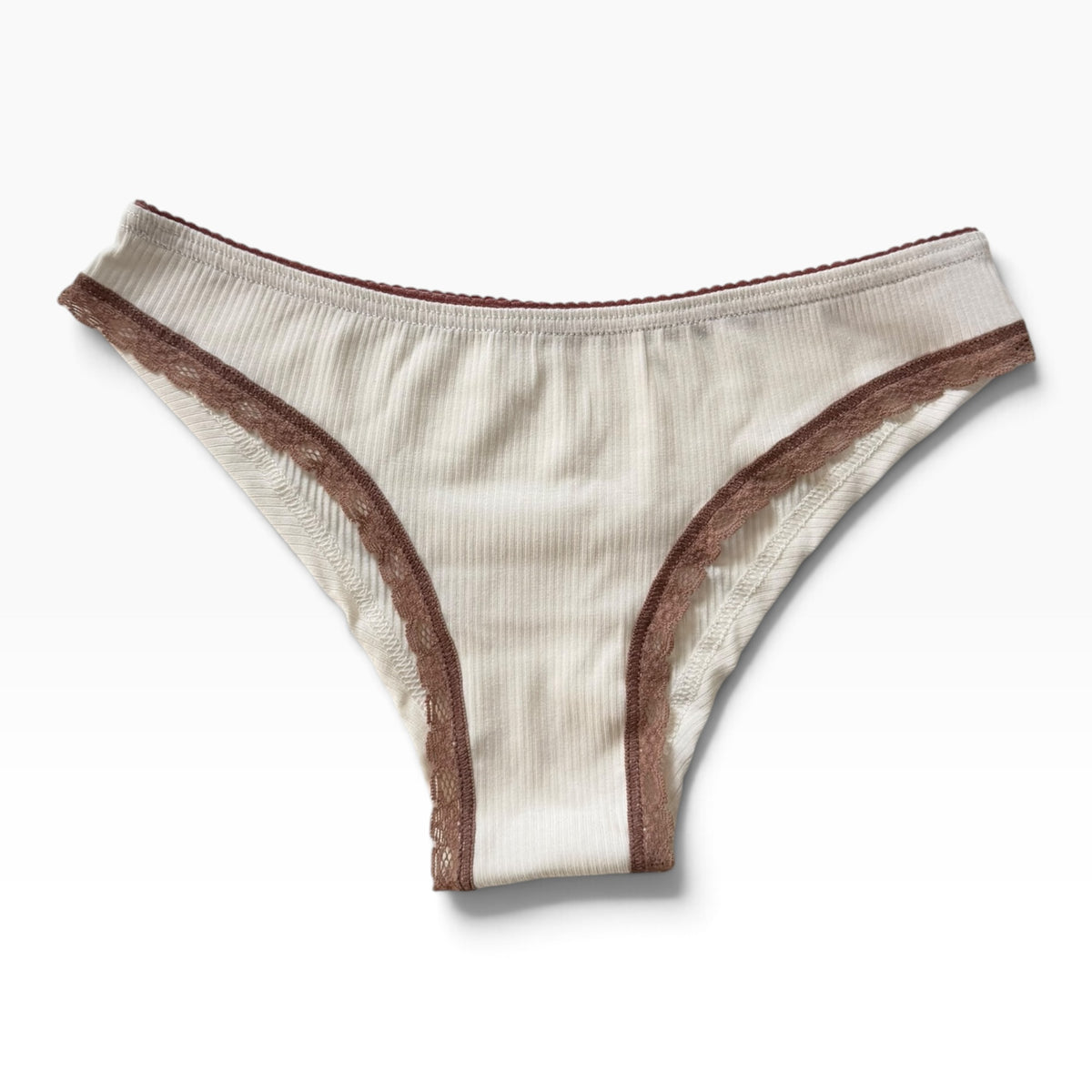 Brasiliana Donna in Cotone Costina e Bordi in Pizzo Jadea Art.6661