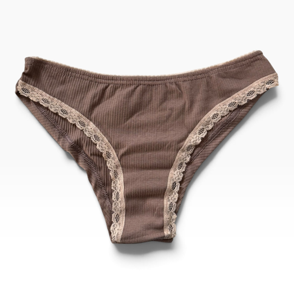 Brasiliana Donna in Cotone Costina e Bordi in Pizzo Jadea Art.6661