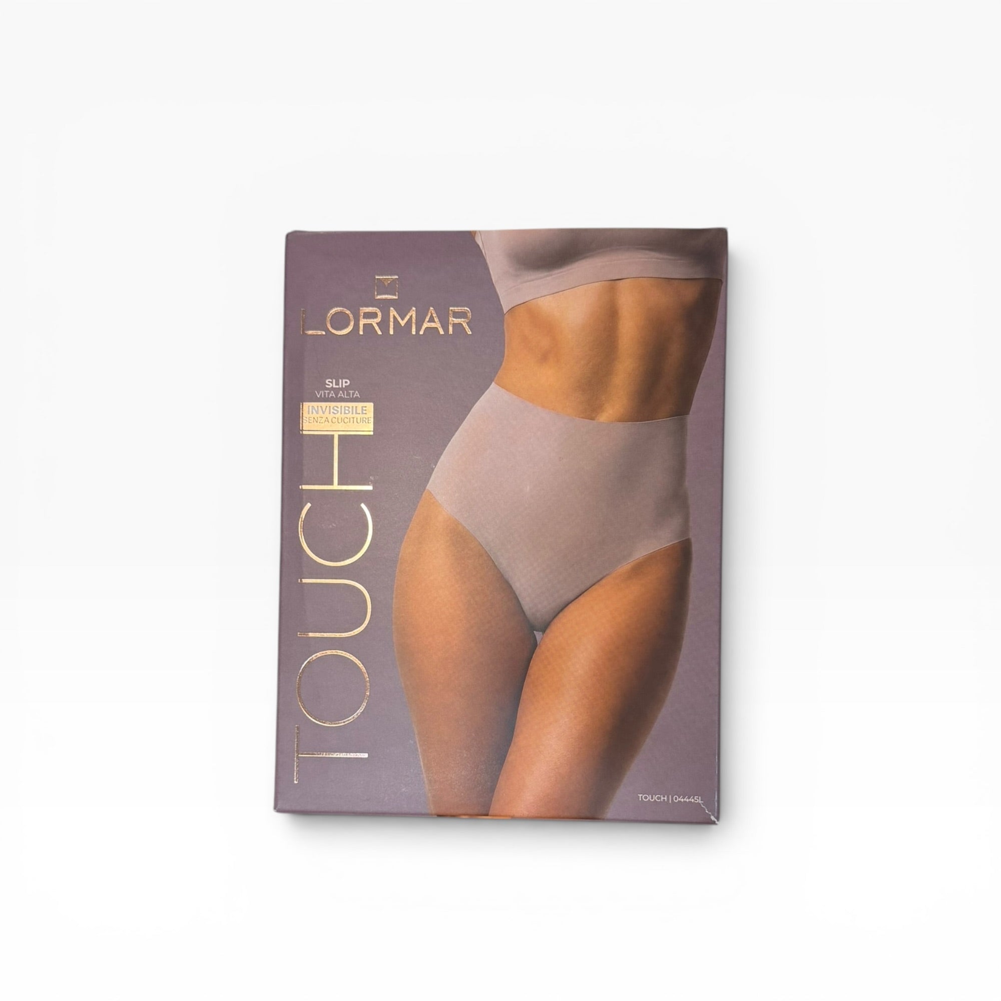 Slip Donna Vita Alta Invisibile Senza Cuciture Lormar Touch Art.04445L