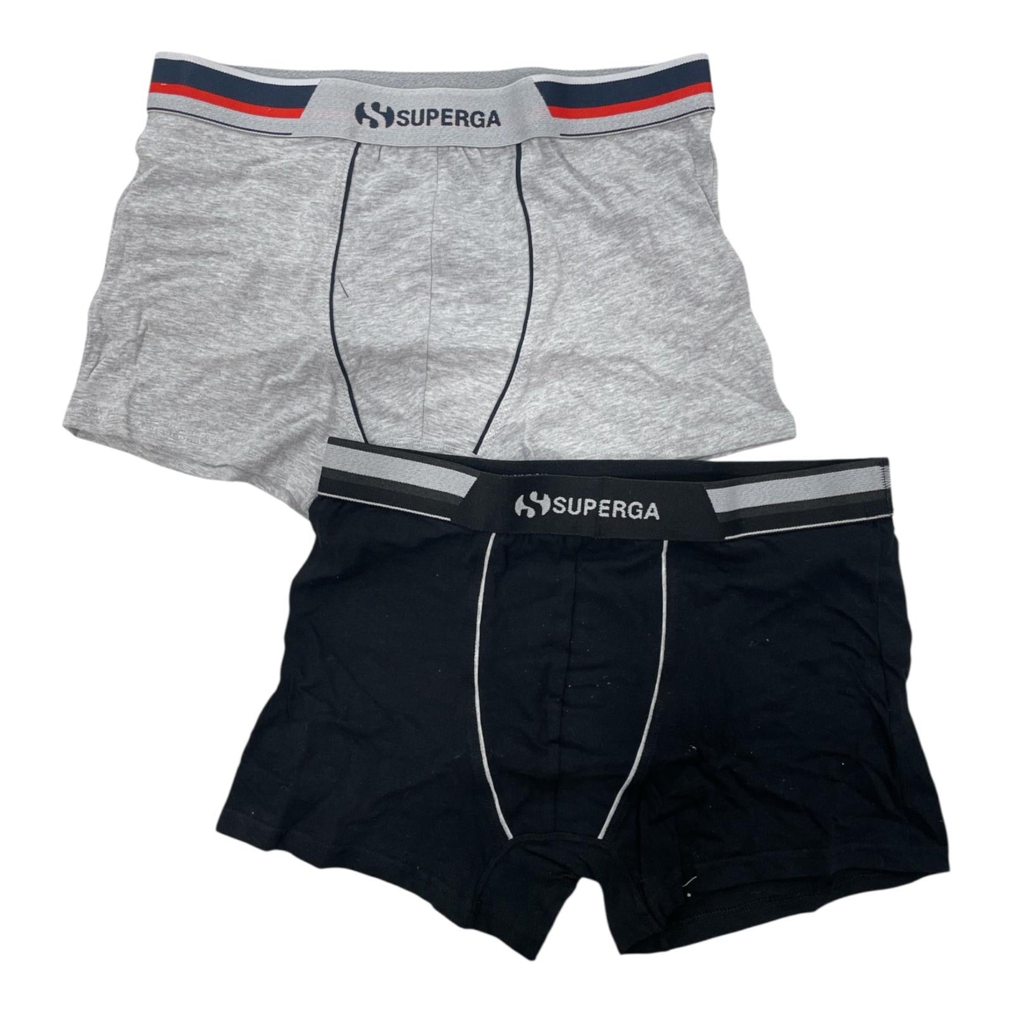 BI - PACK BOXER uomo CON ELASTICO ESTERNO SUPERGA ART.452 - Boutique dell'Intimo e del Neonato