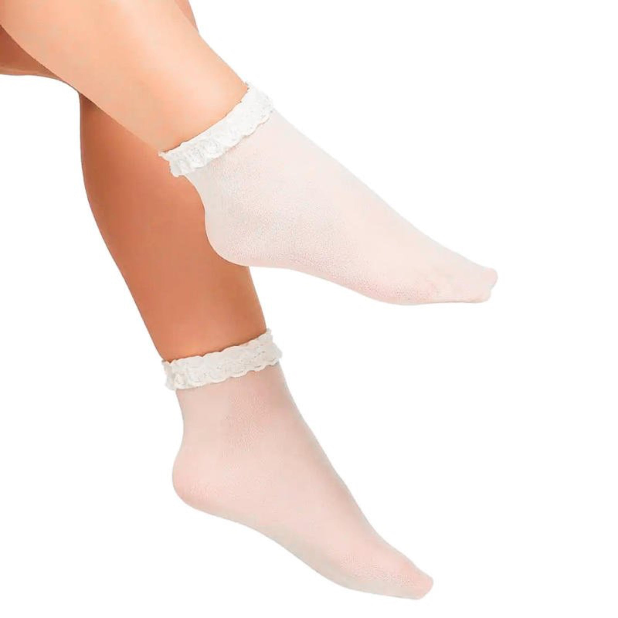 Bi - Pack Calza Corta Bimba in Filanca con Pizzo Bellissima Art.LOVE - BOUTIQUE INTIMO E NEONATO