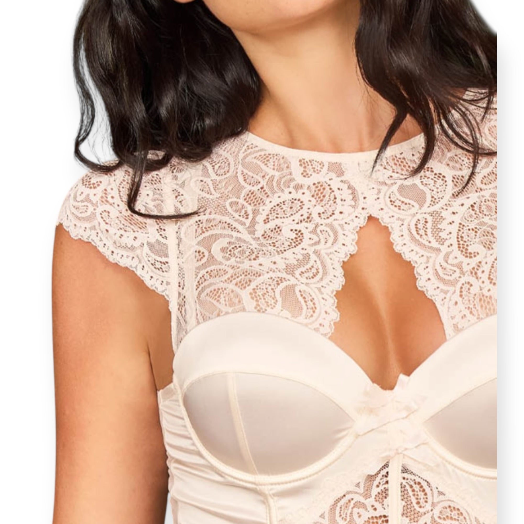 Body Coppa Balconcino Pizzo e Satin Love and Bra Art.102051 SUMMER NIGHT - Boutique dell'Intimo e del Neonato