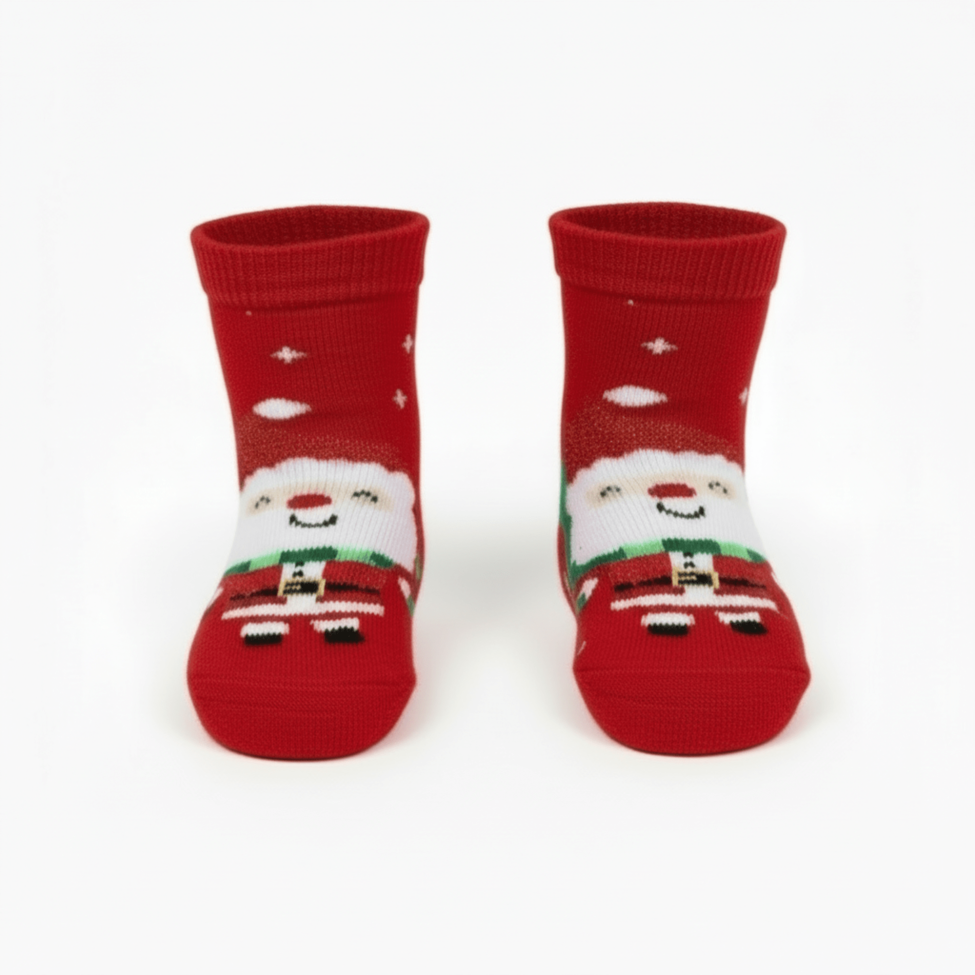 Box Calza Neonato Antiscivolo Natalizio in Caldo Cotone Meritex Art.4469N - Boutique dell'Intimo e del Neonato