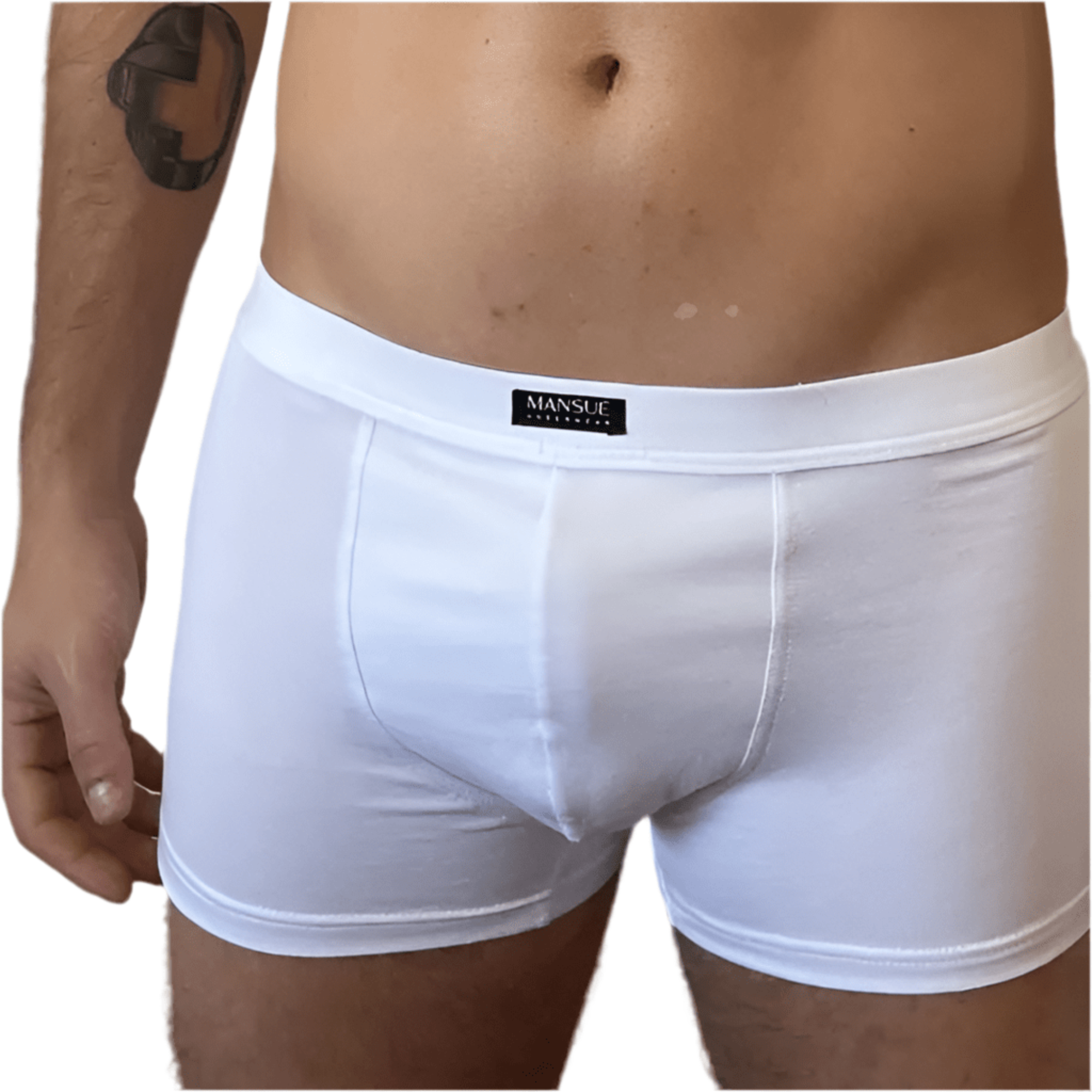 BOXER COTONE ELASTICIZZATO CON ELASTICO INTERNO MANSUE' ART.02 - Boutique dell'Intimo e del Neonato