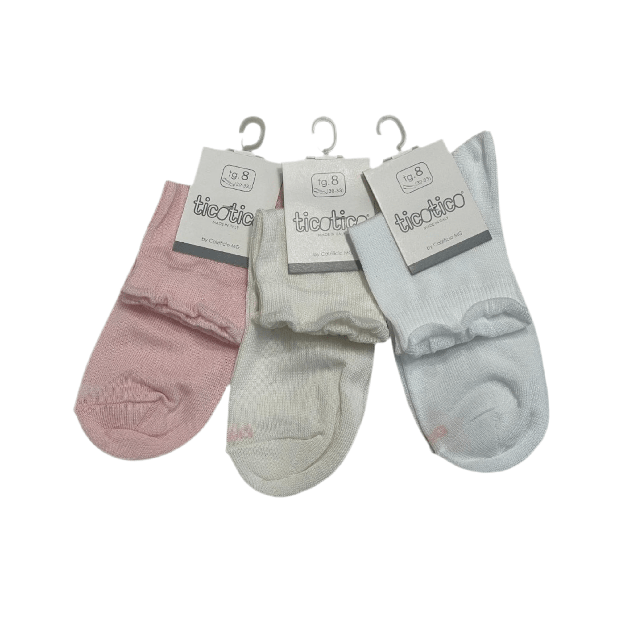 CALZA CORTA BIMBA COTONE 100% TICO TICO ART.523MINI - Boutique dell'Intimo e del Neonato