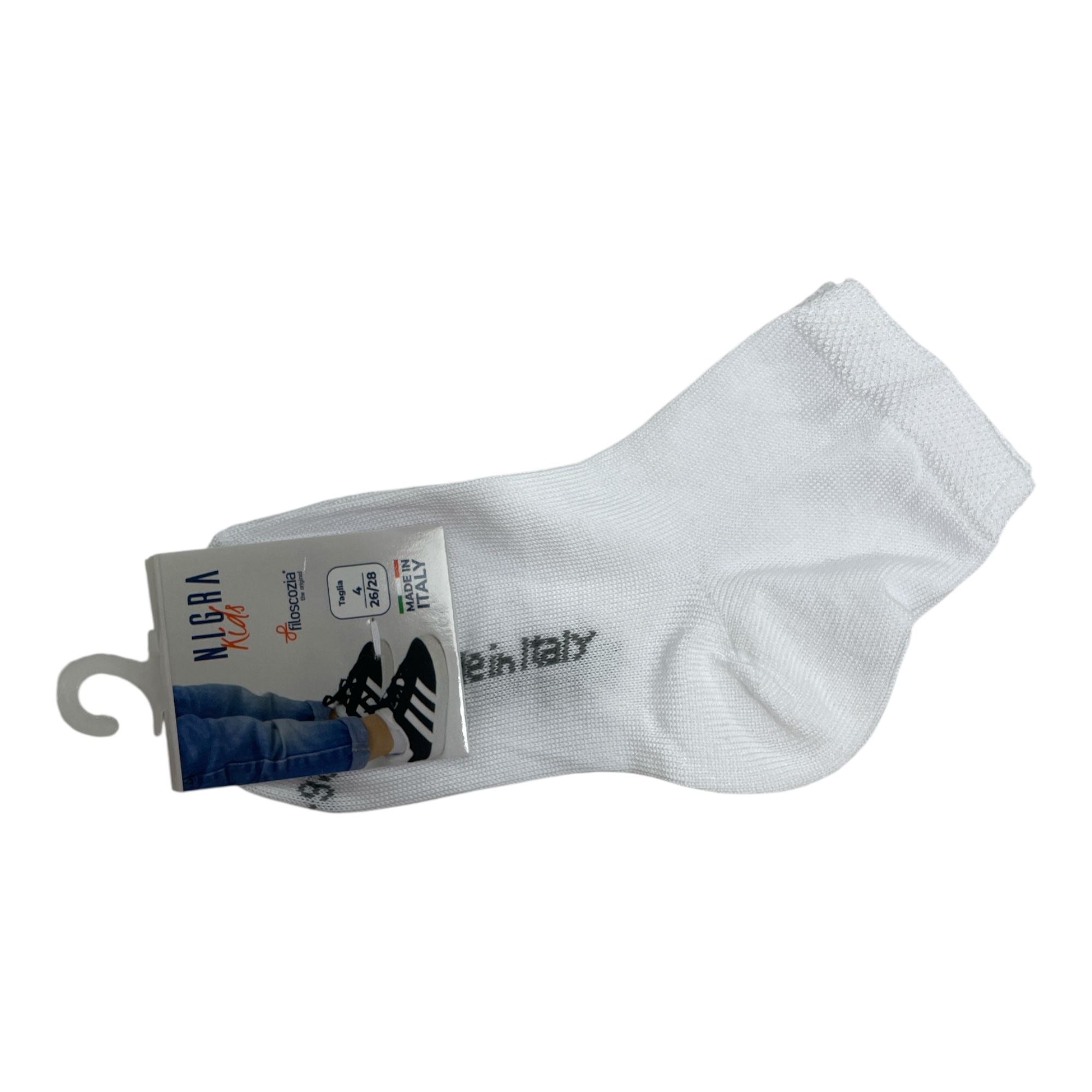 CALZA CORTA COTONE FILO DI SCOZIA NIGRA ART.SANDRO - Boutique dell'Intimo e del Neonato