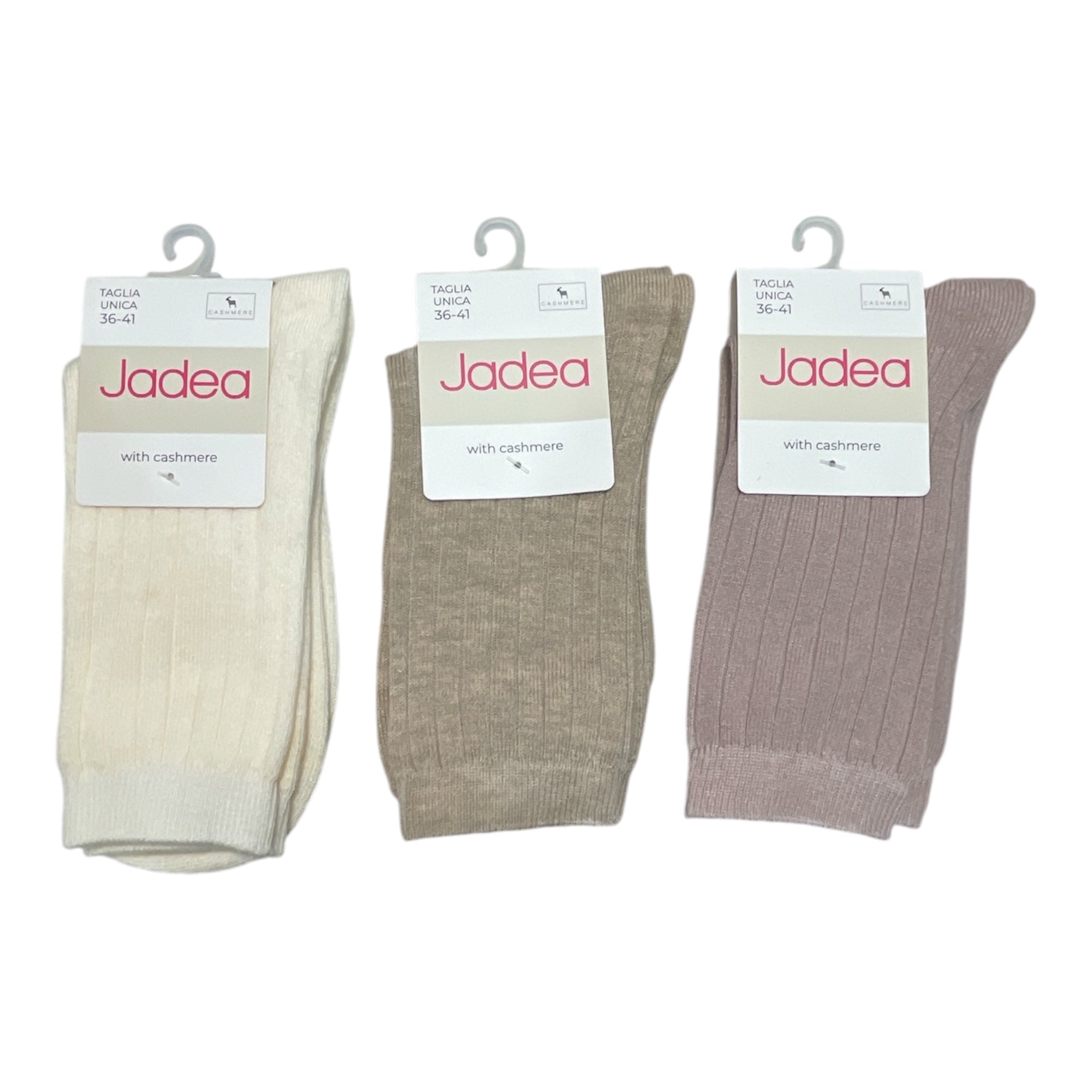 Calza Corta Donna in Caldo Cotone con Cashmere Costina Jadea Art.JCB803 - Boutique dell'Intimo e del Neonato