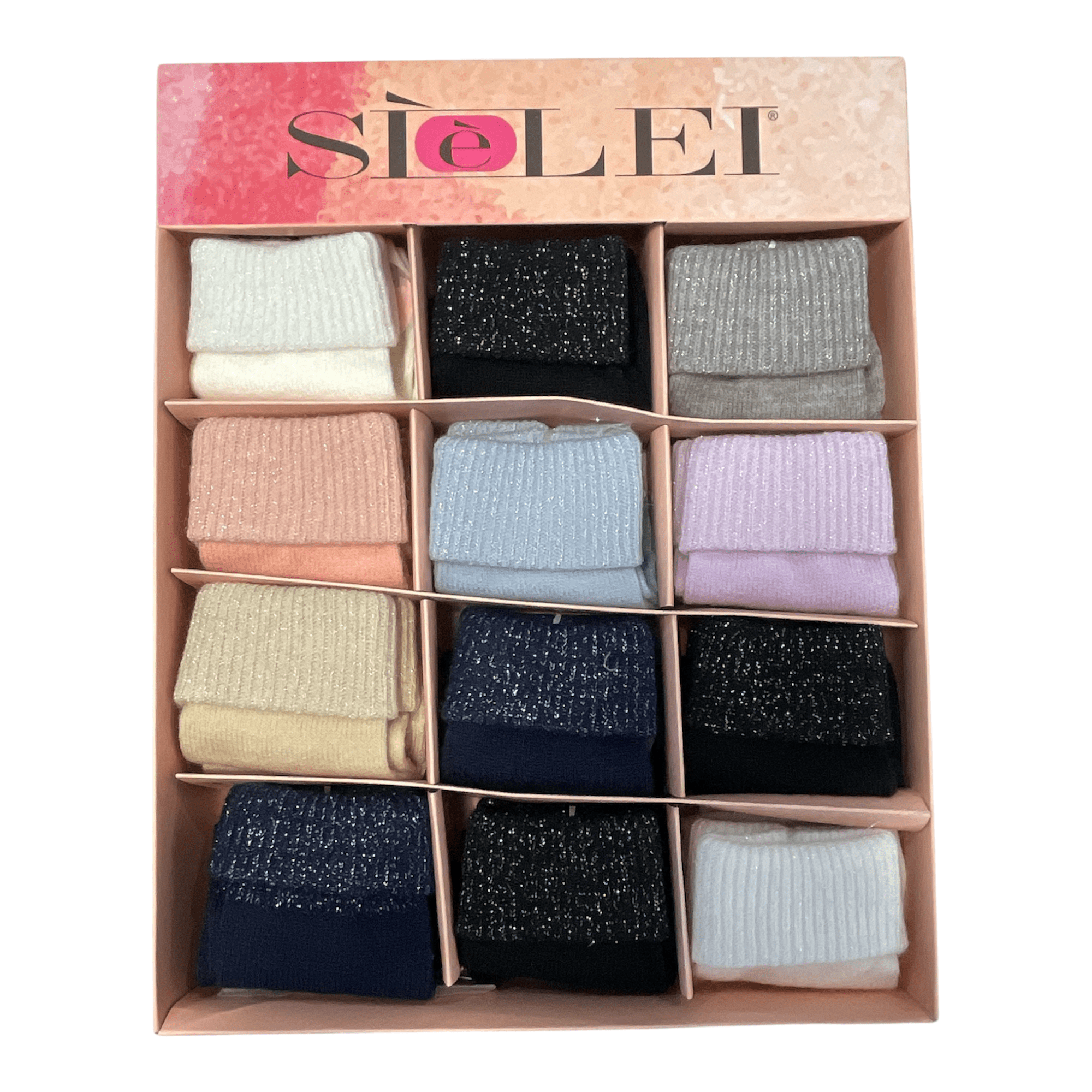 Calza Corta Donna in Caldo Cotone Fantasia Si è Lei Art.006 - LO03 - Boutique dell'Intimo e del Neonato