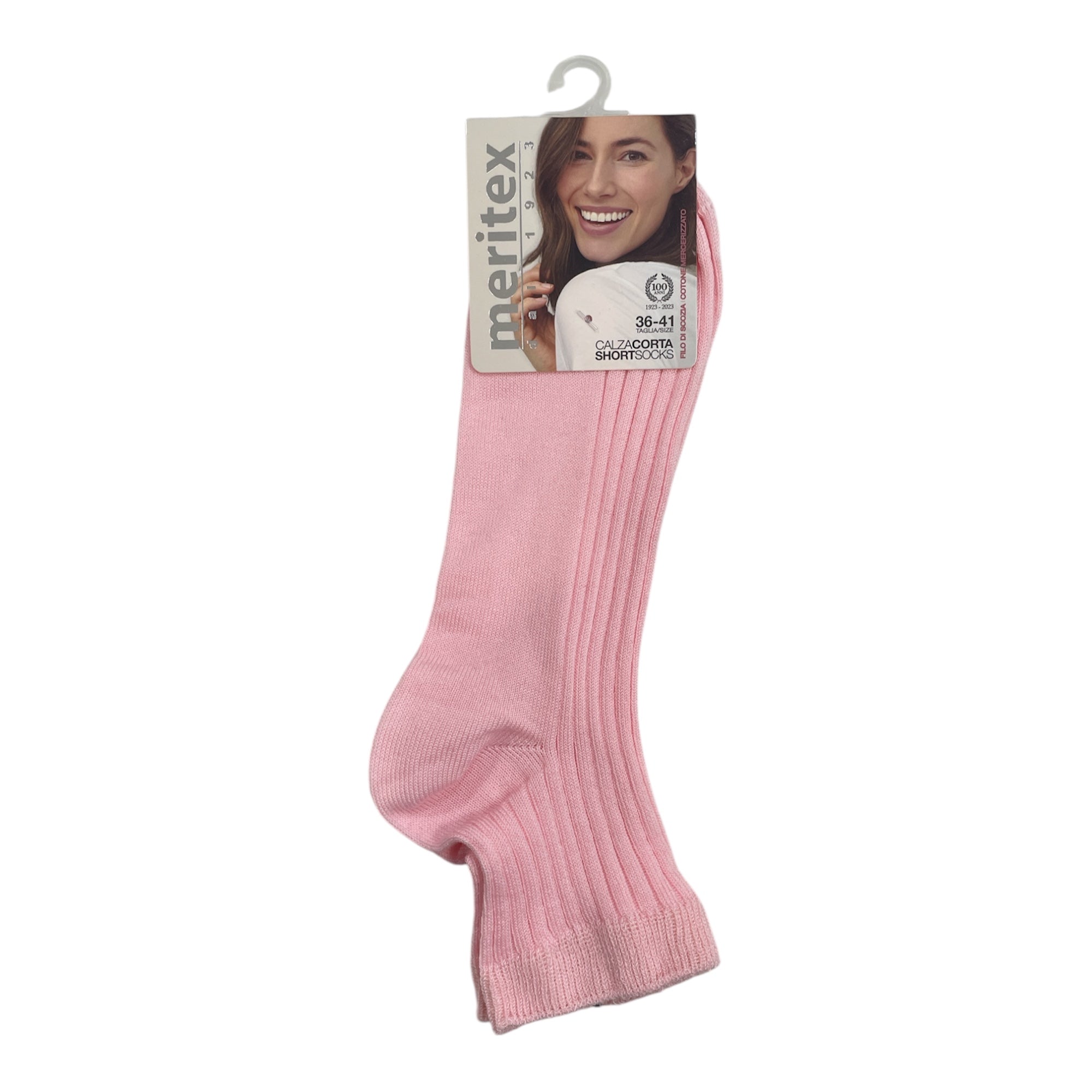 Calza corta filo di scozia costina Meritex Art.5722 - Boutique dell'Intimo e del Neonato