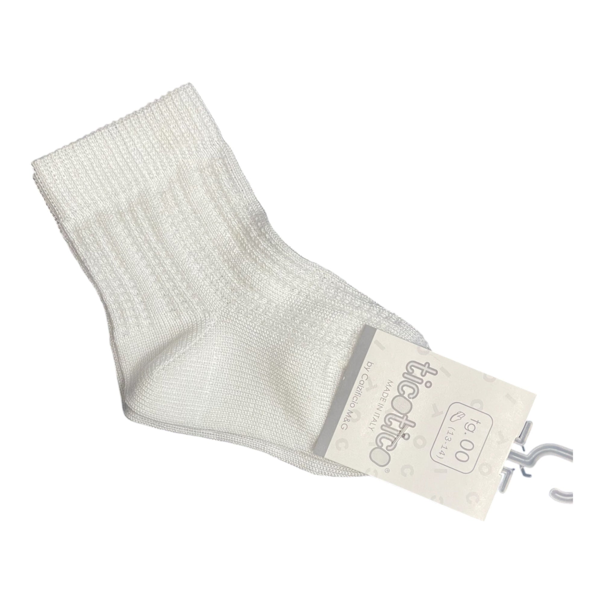 CALZA CORTA TRAFORATO TICOTICO ART.NMC1921 - BOUTIQUE INTIMO E NEONATO