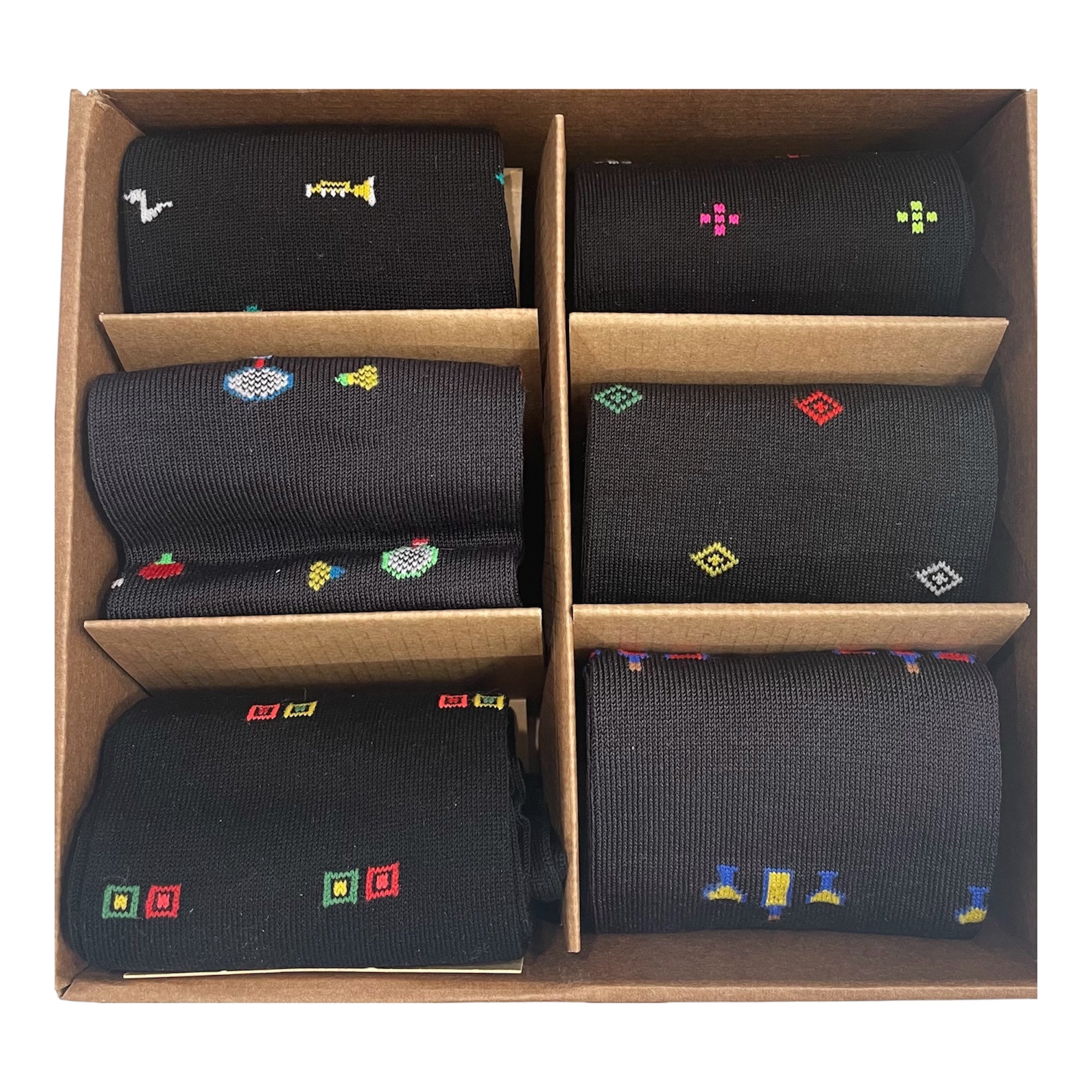 Calza Corta Uomo in Filo di Scozia Fantasia E Pandora Art.18 - Boutique dell'Intimo e del Neonato