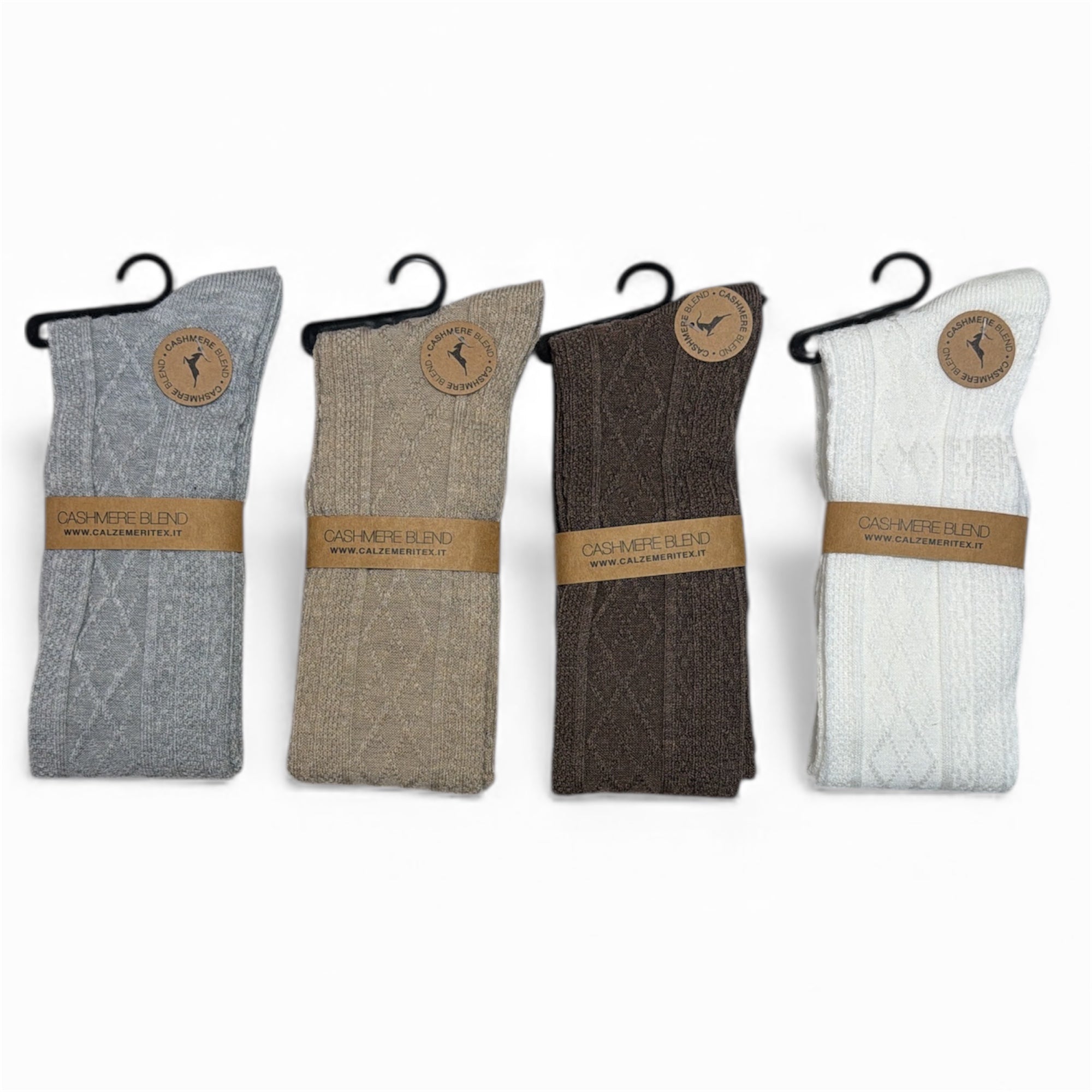 Calza Lunga Donna Cashemere Blend Trama Intrecciata Meritex Art.853 BAGUETTE - Boutique dell'Intimo e del Neonato