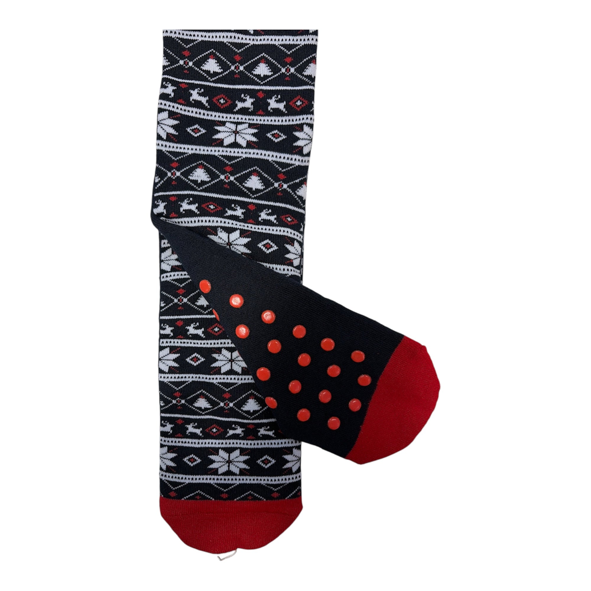 Calza Uomo Antiscivolo Natalizia in Caldo Cotone Enrico Coveri Art.RUDOLF - GB_MIX3 - Boutique dell'Intimo e del Neonato