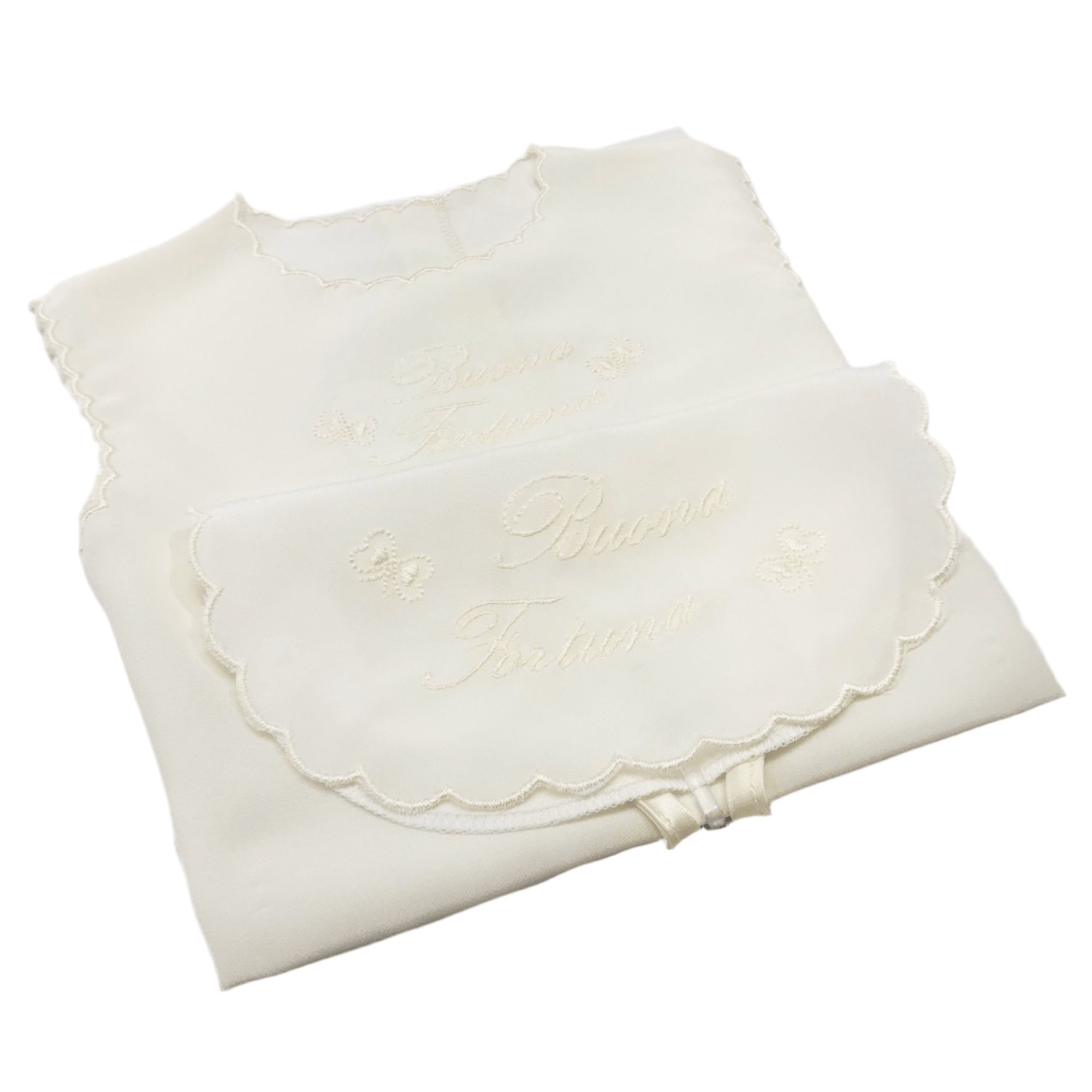 Camicia Fortuna e Bavetta neonato Birillini Art.1422 - Boutique dell'Intimo e del Neonato