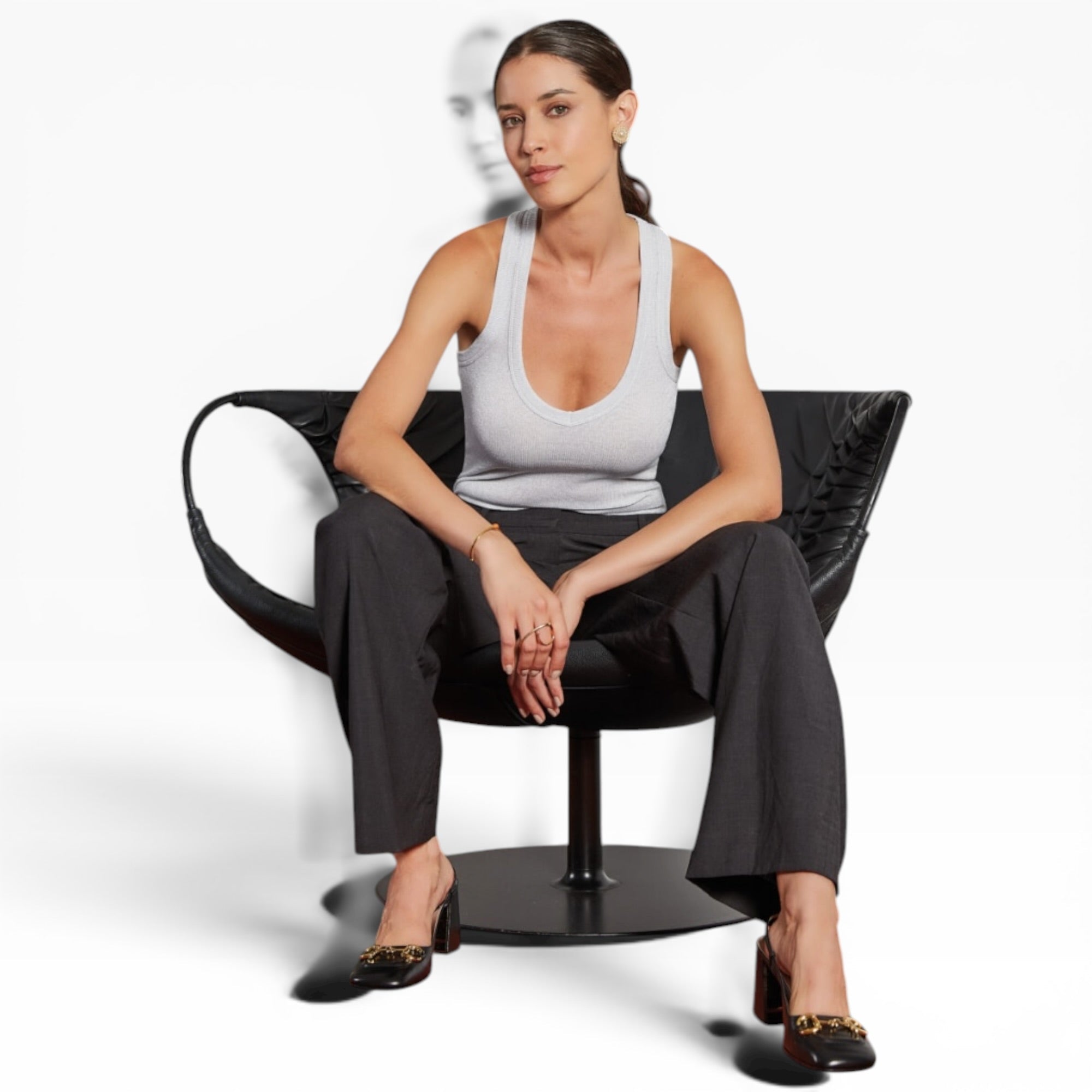 Canotta Spalla Larga in Cotone Lamè Scollo V MySublyme Art.12207 - Boutique dell'Intimo e del Neonato