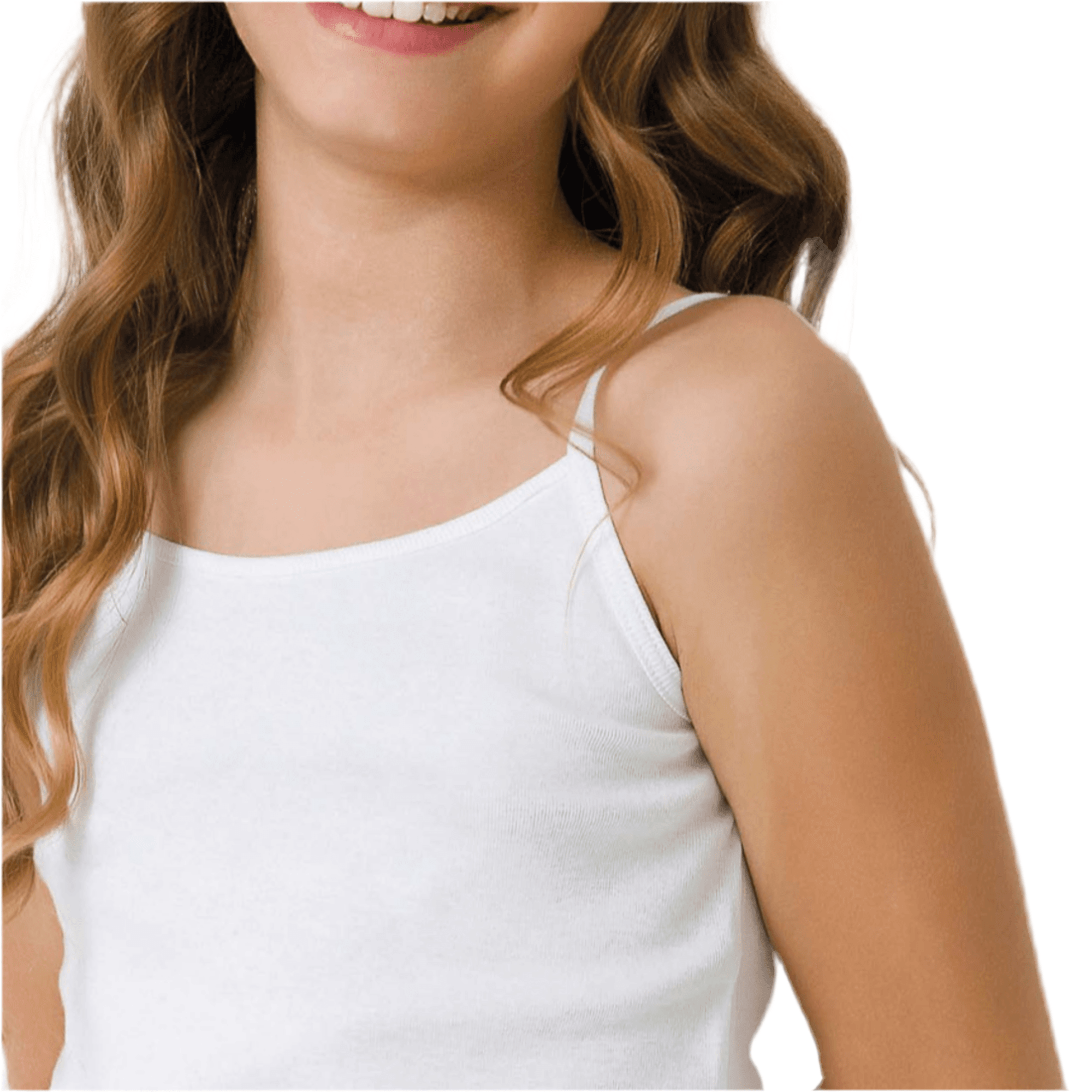 CANOTTA SPALLA STRETTA BIMBA JADEA ART.306 - Boutique dell'Intimo e del Neonato