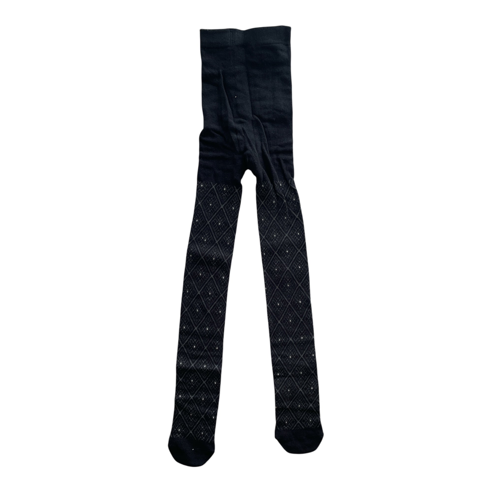 Collant Bimba in Caldo Cotone Rimagliato Fantasia Meritex Art.2255 - Boutique dell'Intimo e del Neonato