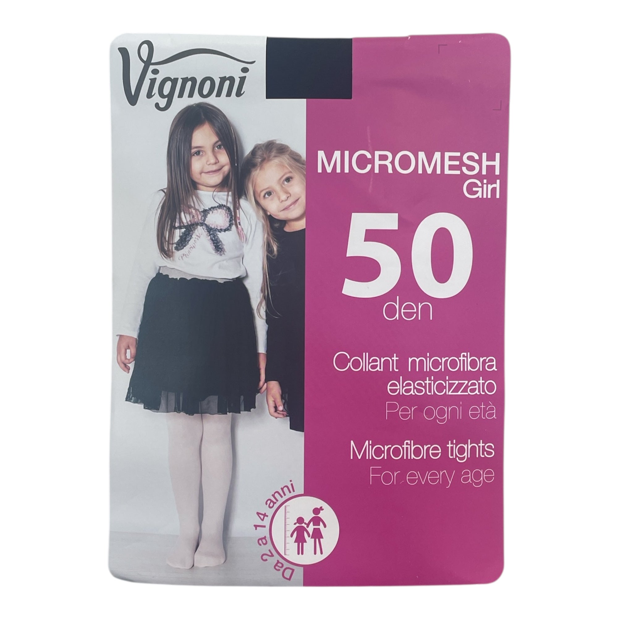 Collant Bimba in Microfibra 50 Den Vignoni Art.MICROMESH - Boutique dell'Intimo e del Neonato