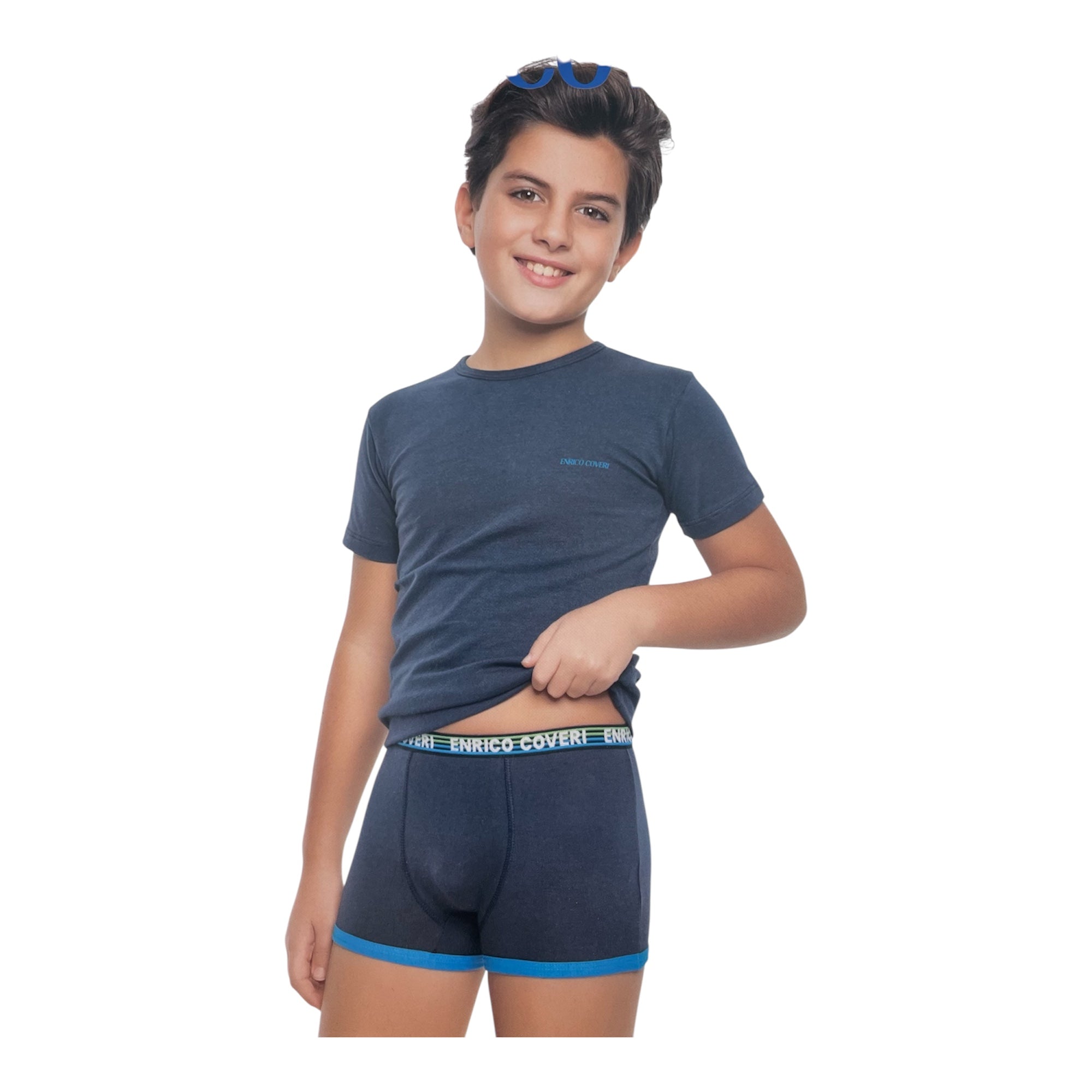 COMPLETO COORDINATO BIMBO ENRICO COVERI ART.EC4106 - Boutique dell'Intimo e del Neonato