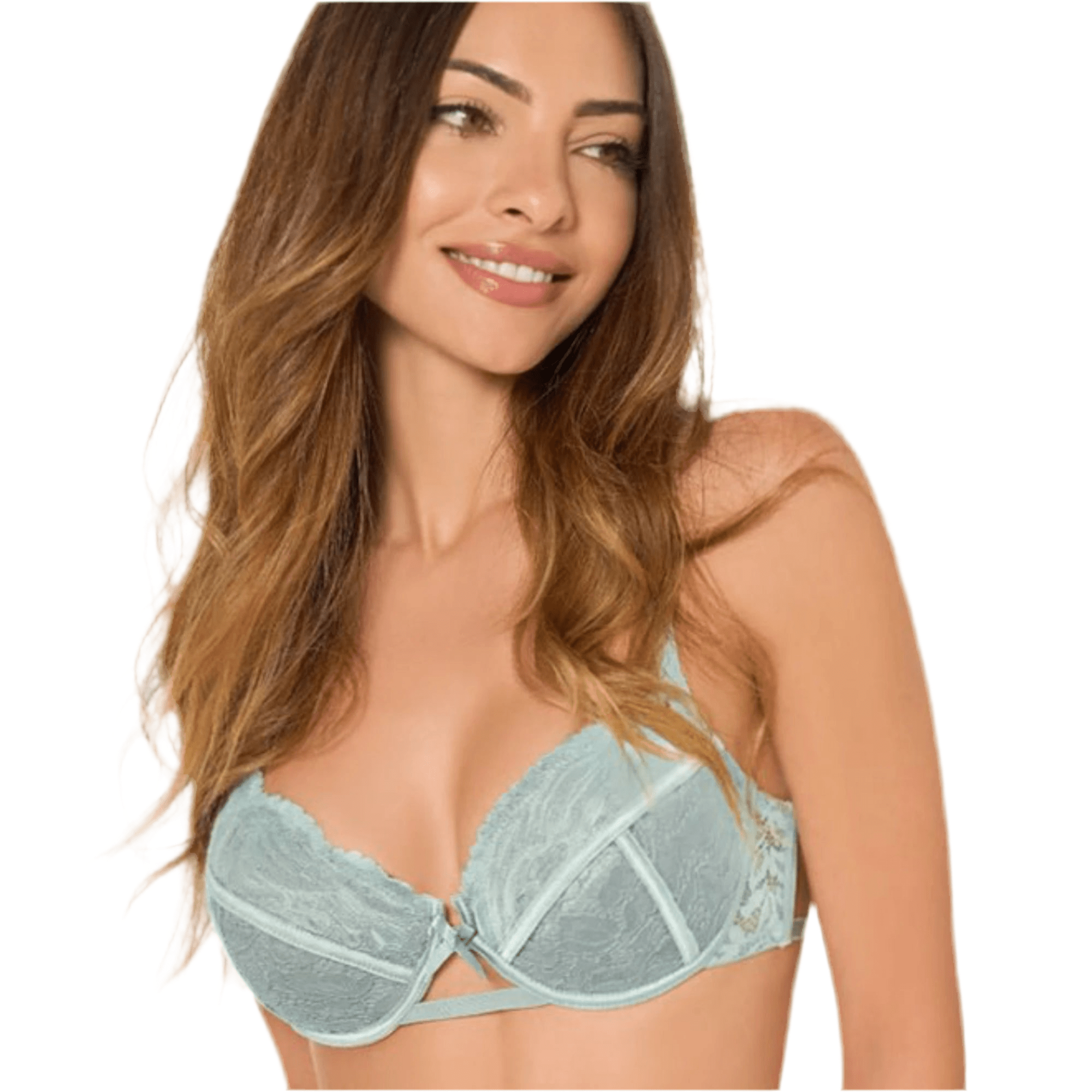 Completo Reggiseno Push - up+Brasiliana "V" Love and Bra Art.86895 - Boutique dell'Intimo e del Neonato