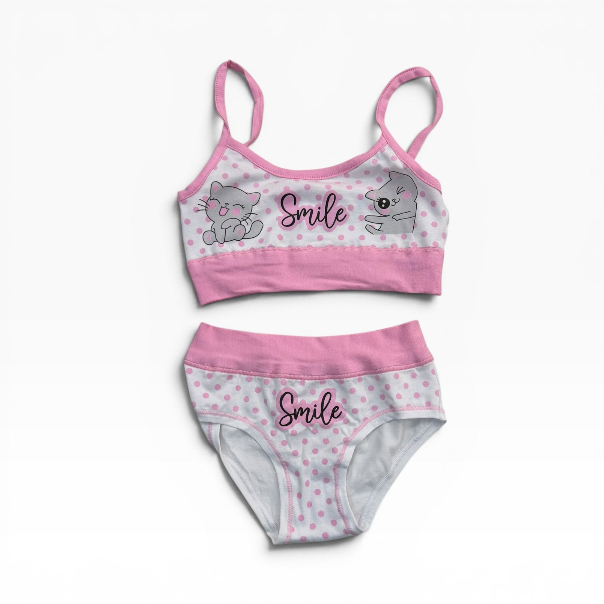 Coordinato Bimba Top + Slip in Cotone Rossoporpora Art.CB198 - Boutique dell'Intimo e del Neonato