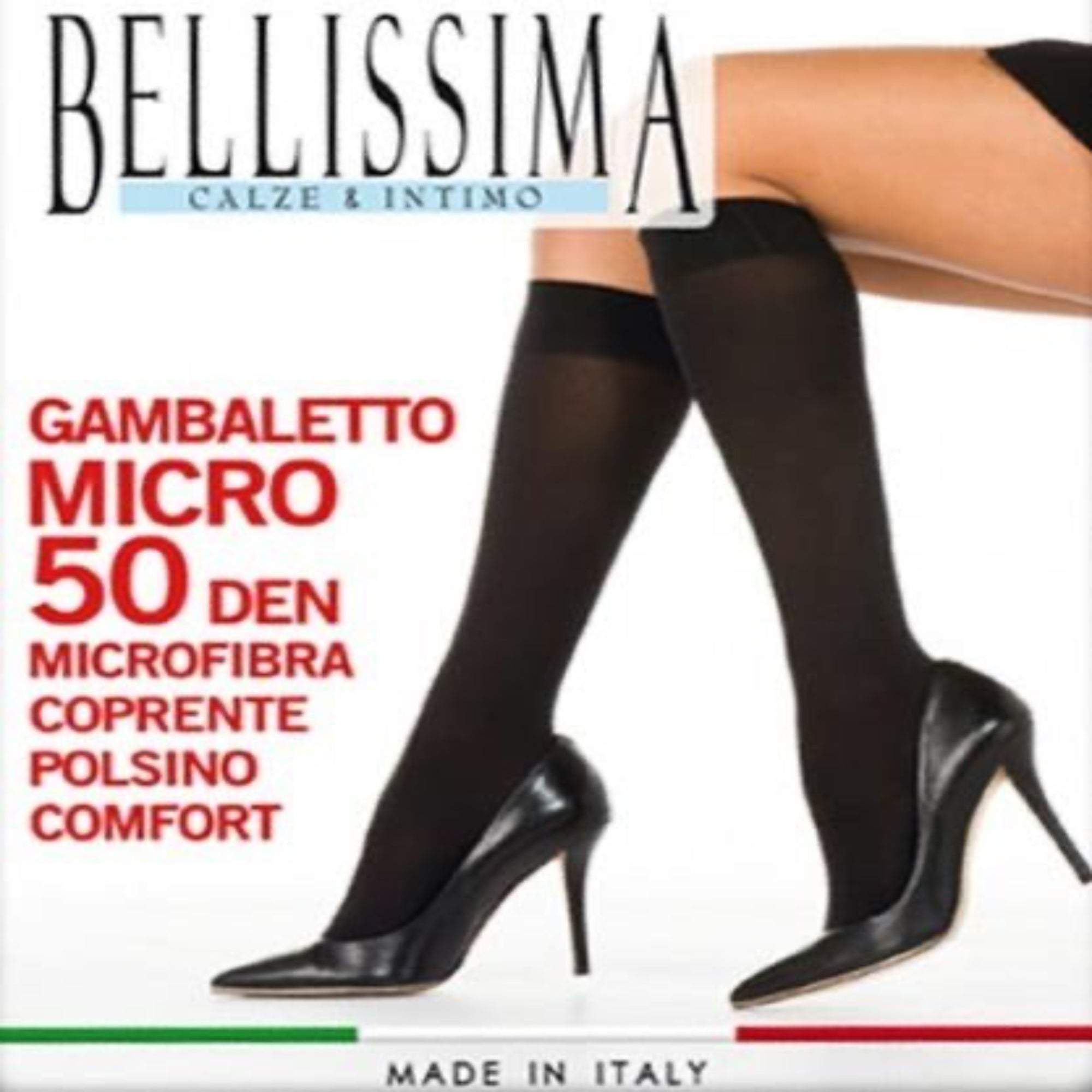 GAMBALETTO MICROFIBRA BELLISSIMA 50 DEN - BOUTIQUE INTIMO E NEONATO