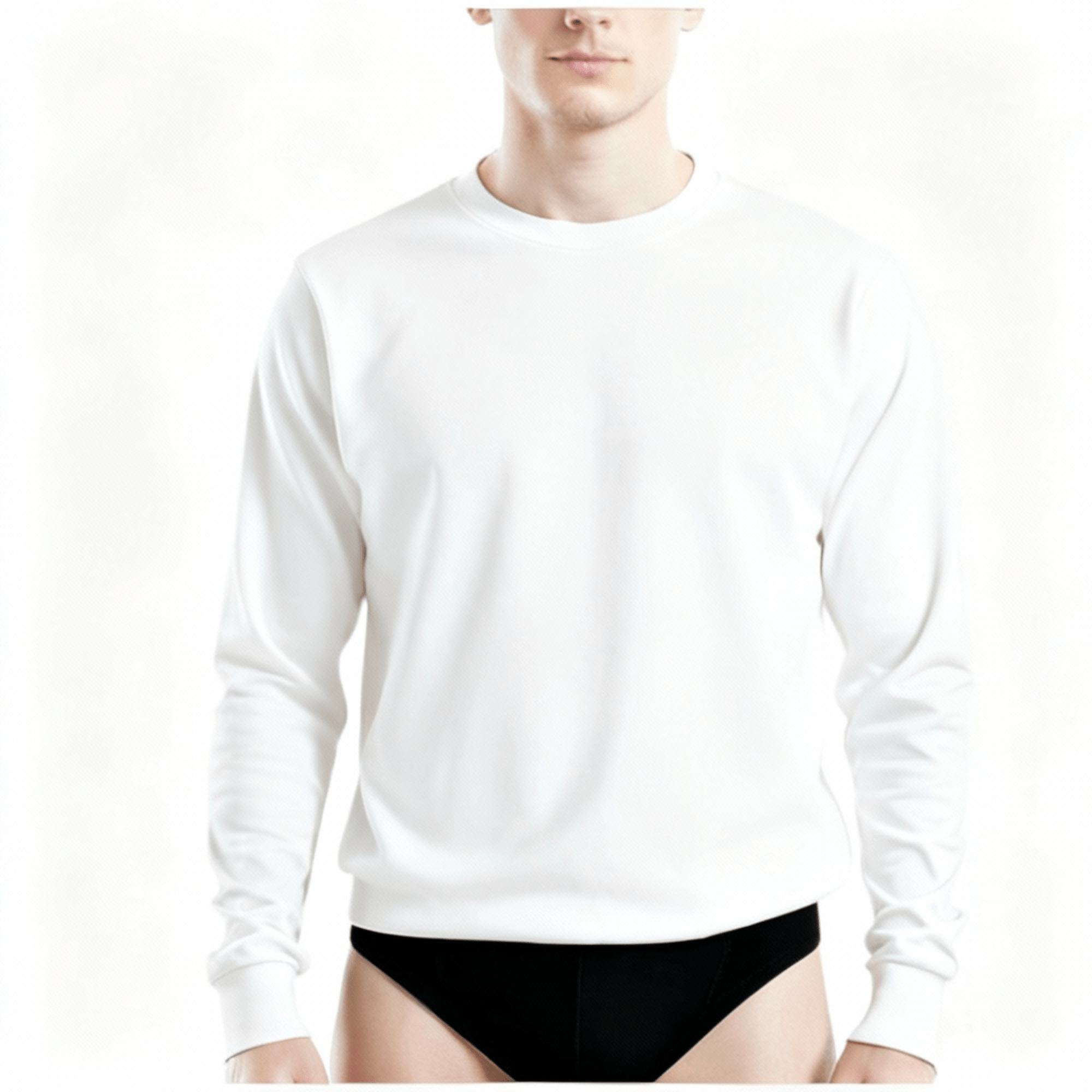 Maglia Uomo Manica Lunga Girocollo In Cotone Modal Mansuè Art.40170 - Boutique dell'Intimo e del Neonato