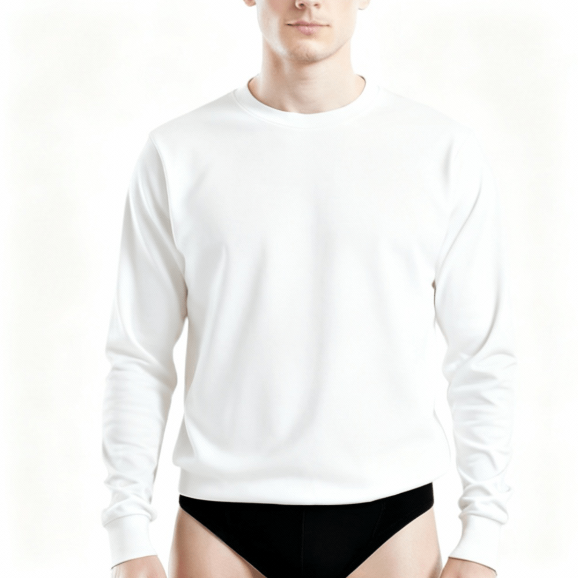 Maglia Uomo Manica Lunga Girocollo In Cotone Modal Mansuè Art.40170 - Boutique dell'Intimo e del Neonato
