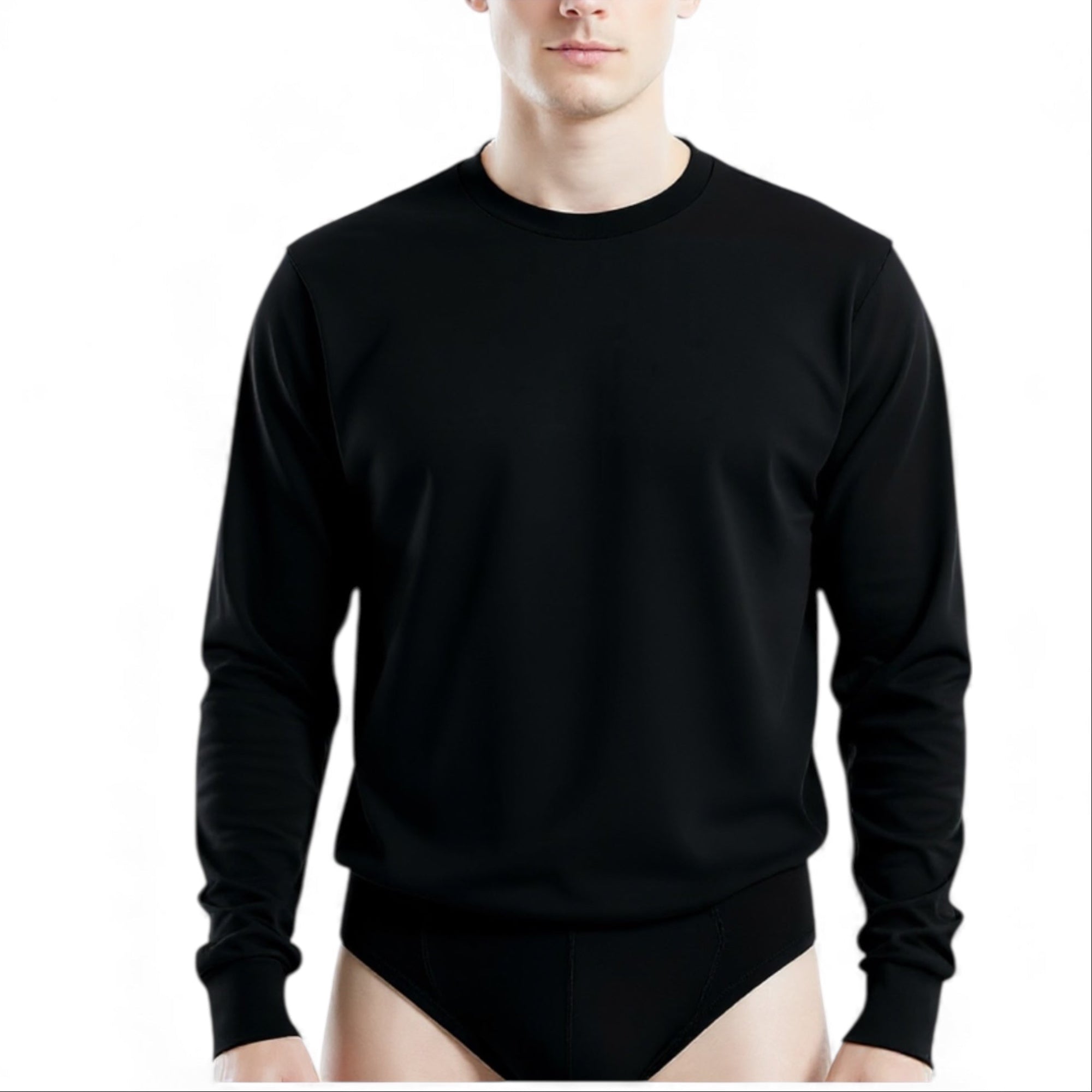 Maglia Uomo Manica Lunga Girocollo In Cotone Modal Mansuè Art.40170 - Boutique dell'Intimo e del Neonato