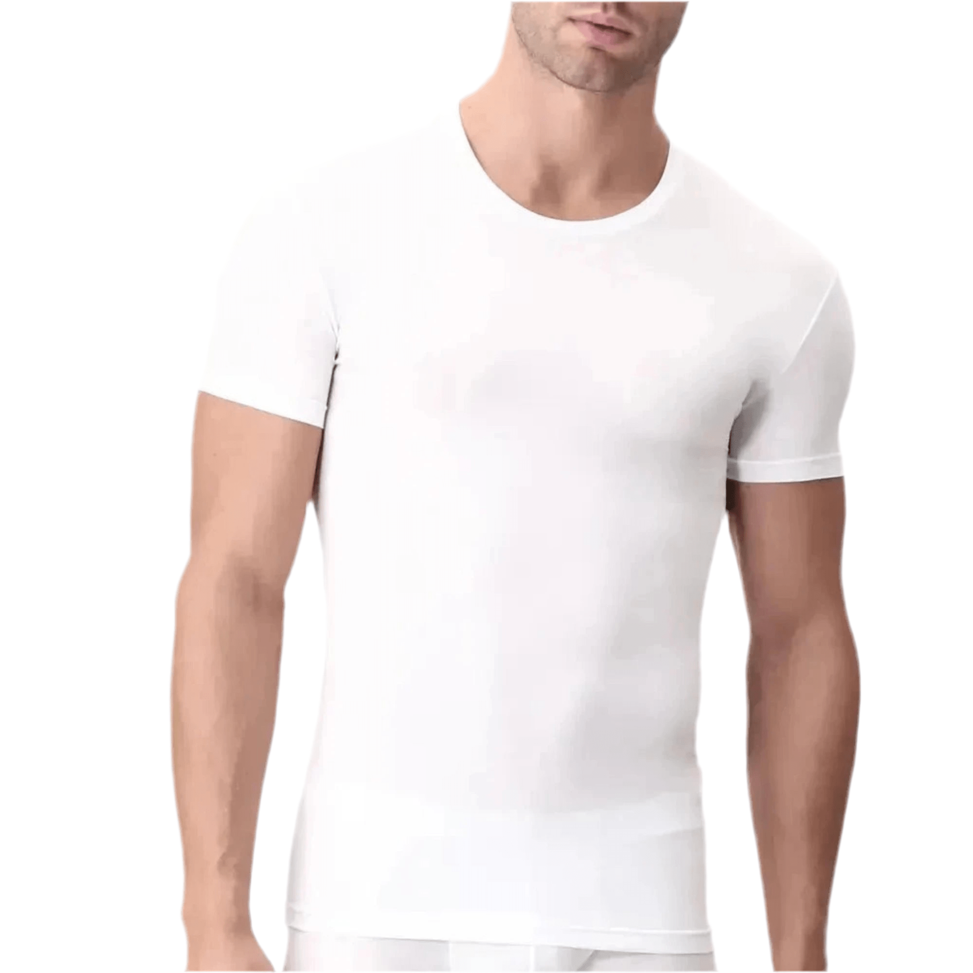 Mezza Manica Uomo Girocollo in Cotone Modal Mansuè Art.40118|40101 - Boutique dell'Intimo e del Neonato