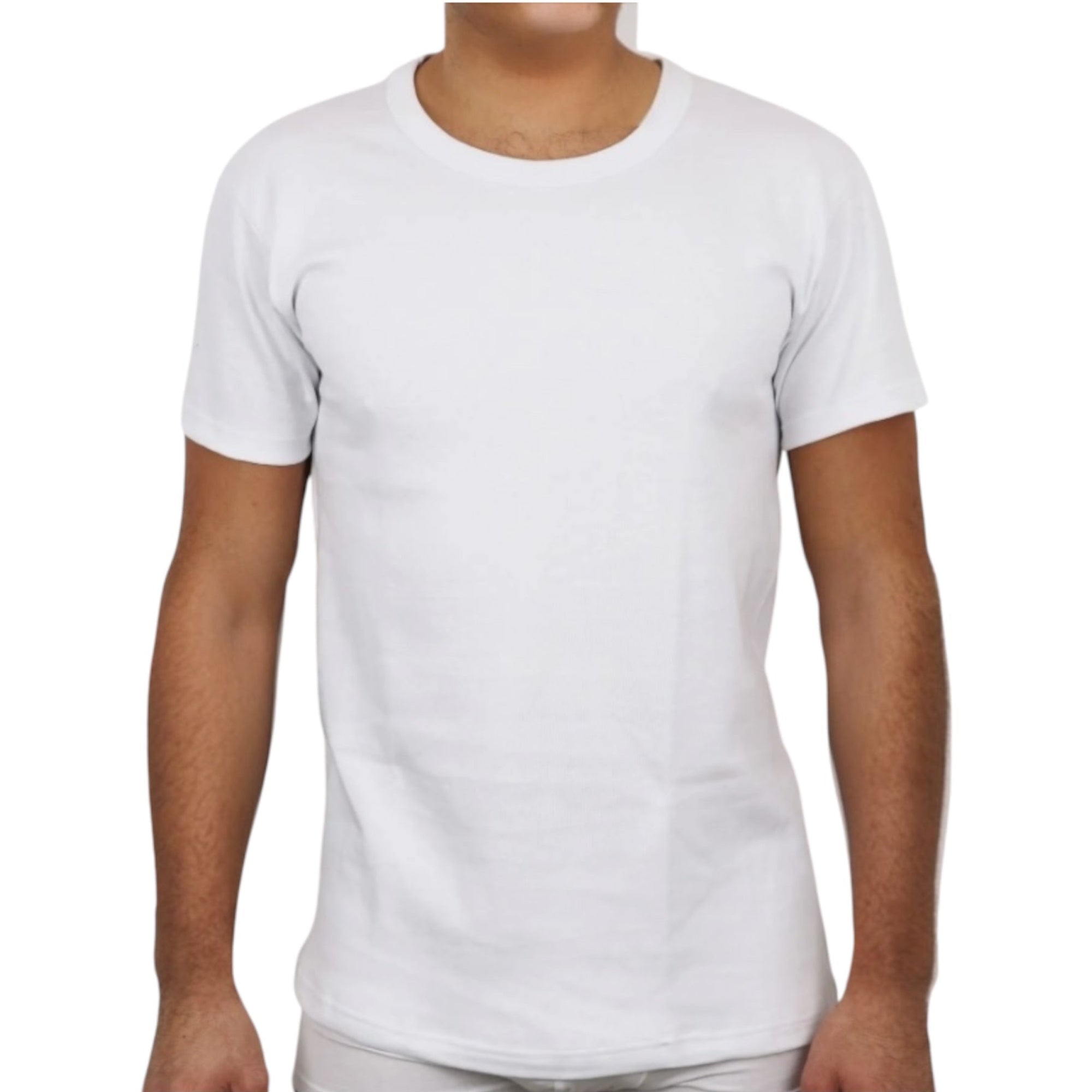 Mezza Manica Uomo in Caldo Cotone Girocollo Mansuè Art.221 | 220 - Boutique dell'Intimo e del Neonato