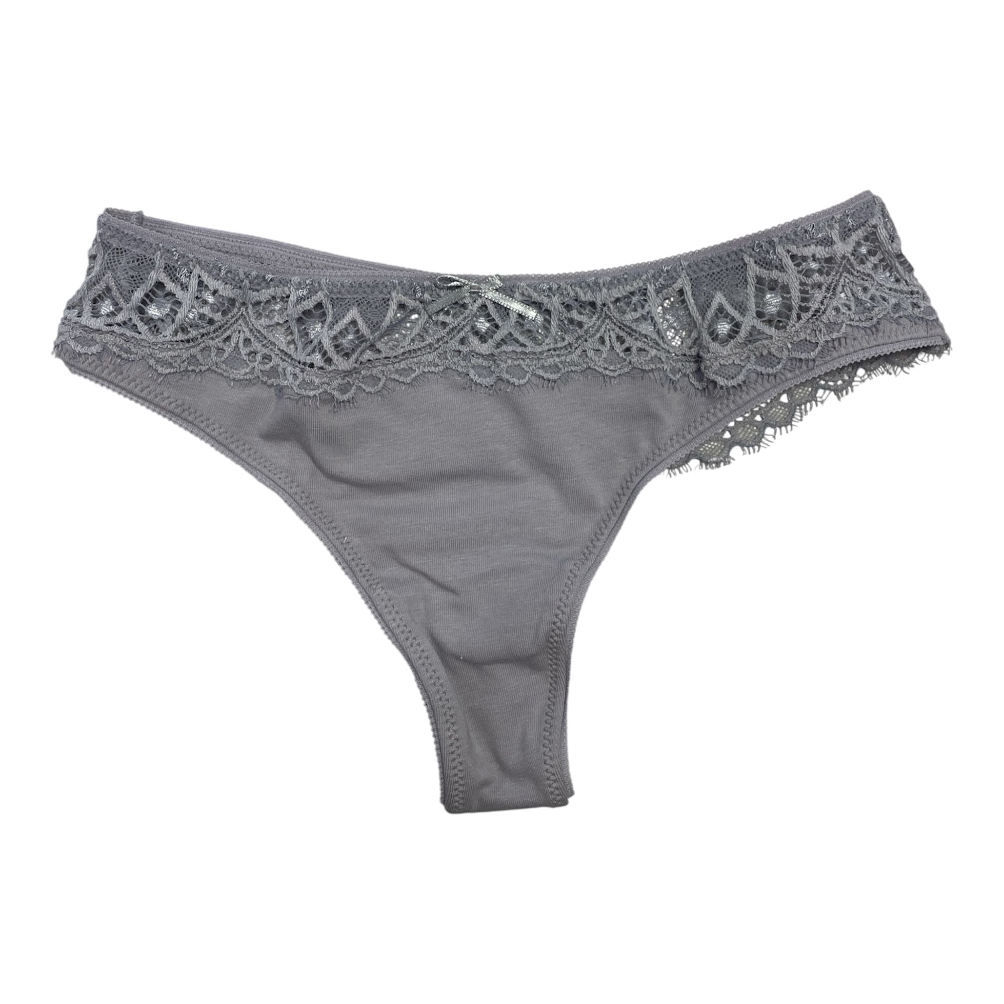 Perizoma Donna Fantasia Moda in Cotone e Pizzo Jadea Chic Art.6046 - Boutique dell'Intimo e del Neonato