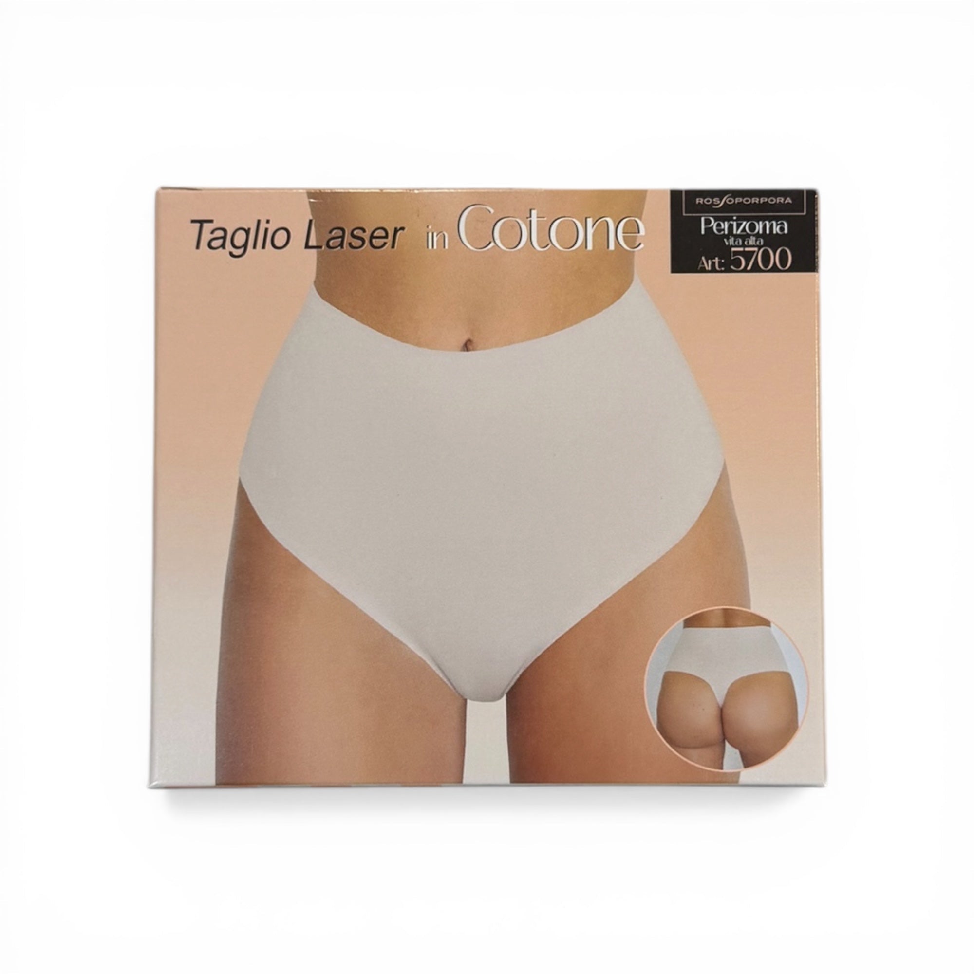 Perizoma Donna in Cotone Vita Alta Taglio Laser Rossoporpora Art.5700 - Boutique dell'Intimo e del Neonato