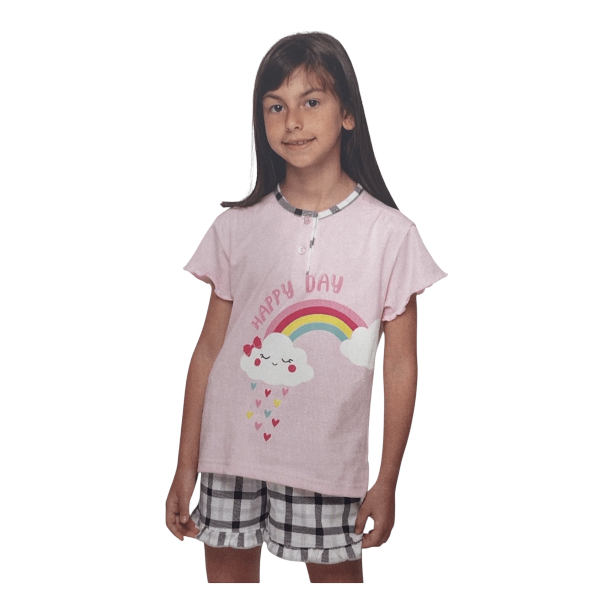 Pigiama Bimba Corto in Cotone Jersey Primero Art.E13342 - Boutique dell'Intimo e del Neonato