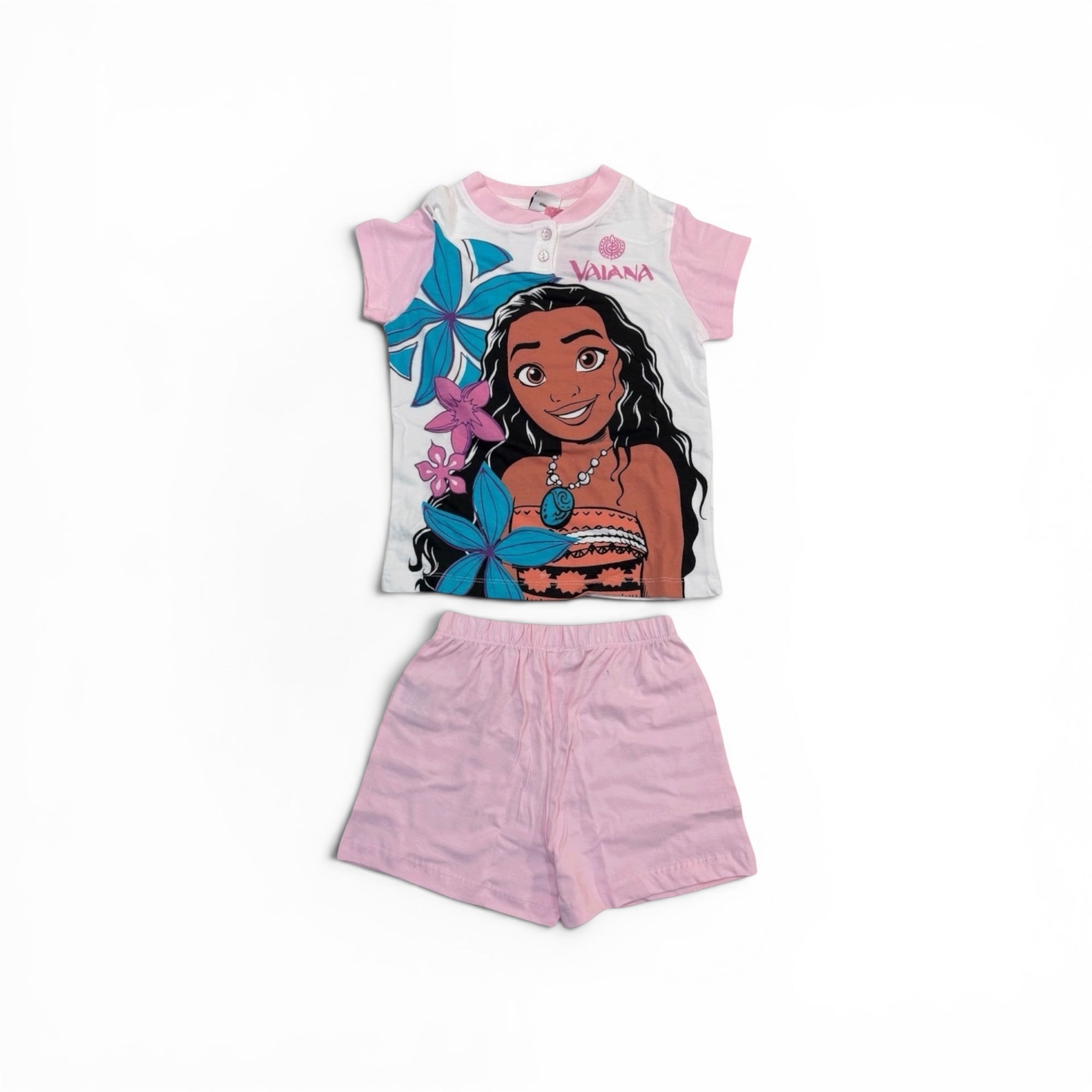 Pigiama Bimba Corto in Cotone Jersey Sabor Disney OCEANIA Art.DY50A3855 - Boutique dell'Intimo e del Neonato