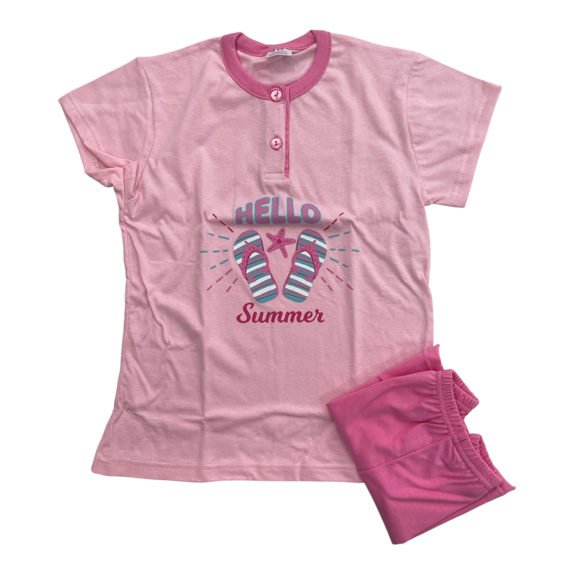 Pigiama Bimba Corto in Cotone Jersey SognoSondesto Art.ESG13002 - Boutique dell'Intimo e del Neonato
