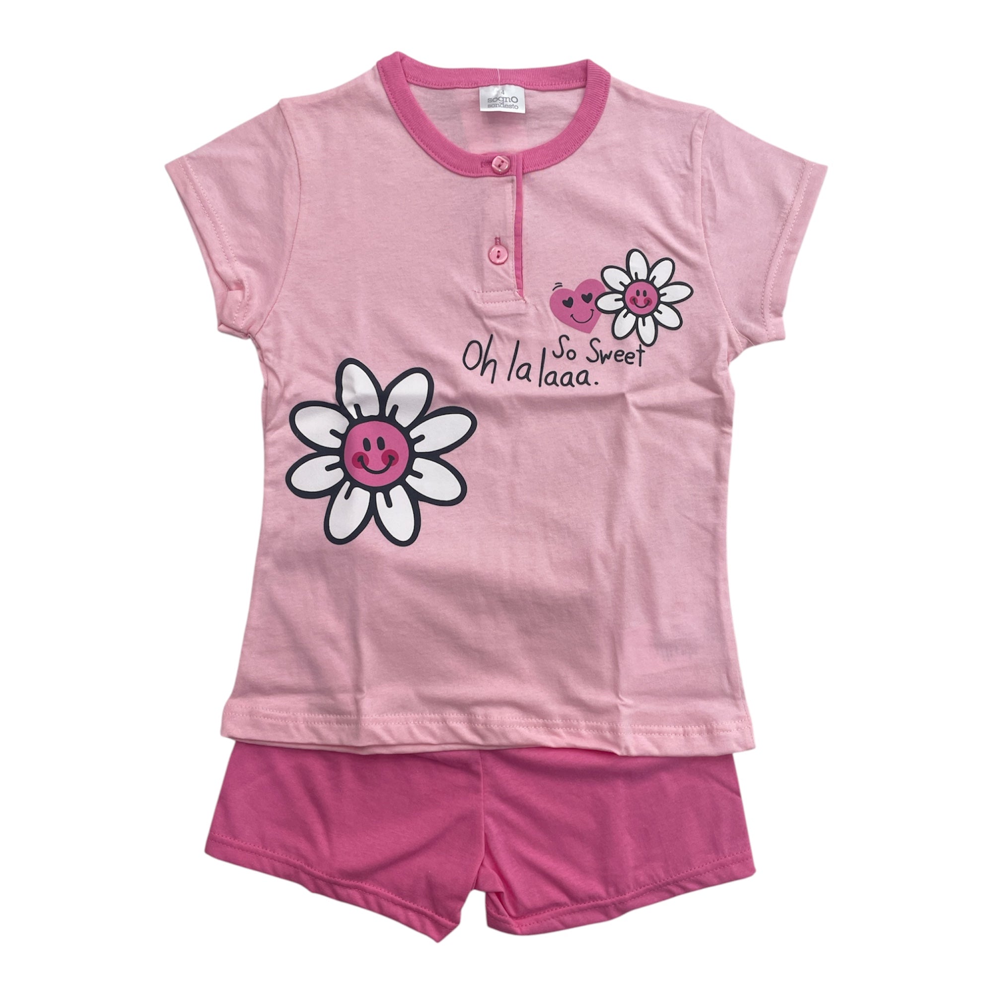 Pigiama Bimba Corto in Cotone Jersey SognoSondesto Art.ESG13005 - Boutique dell'Intimo e del Neonato
