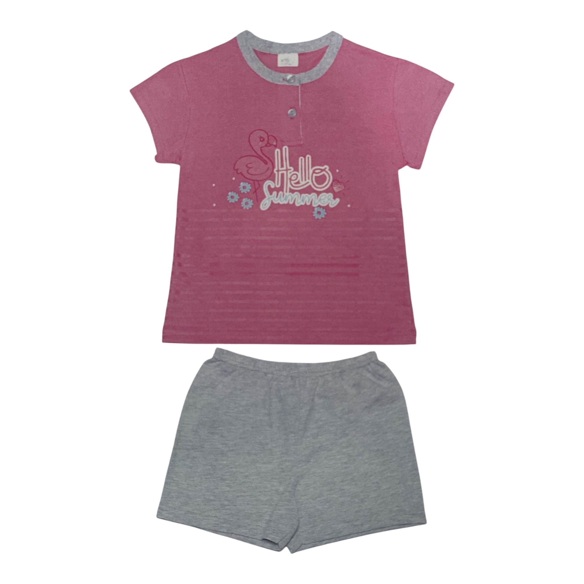 Pigiama Bimba Corto in Cotone Jersey SognoSondesto Art.ESG22306 - Boutique dell'Intimo e del Neonato