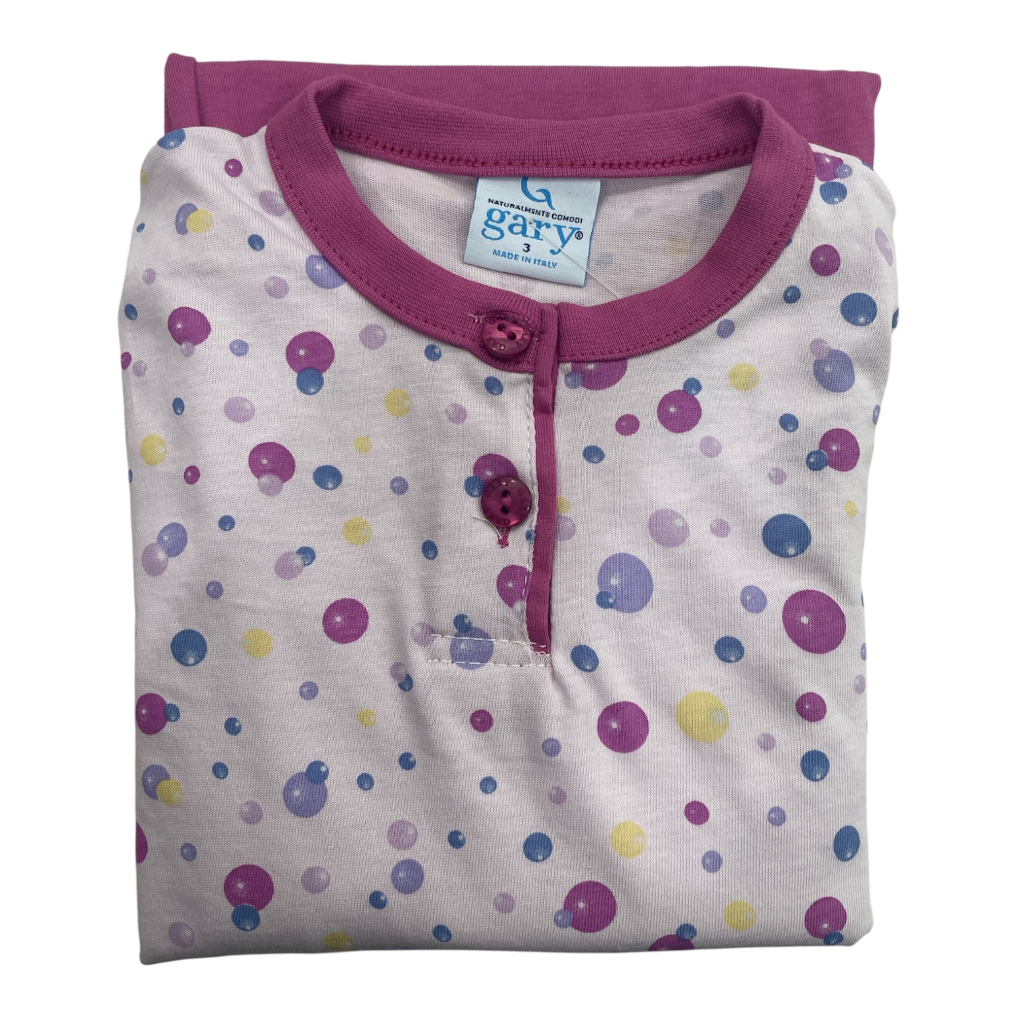Pigiama Bimba Lungo in Cotone Jersey Gary Art.2001 - Boutique dell'Intimo e del Neonato
