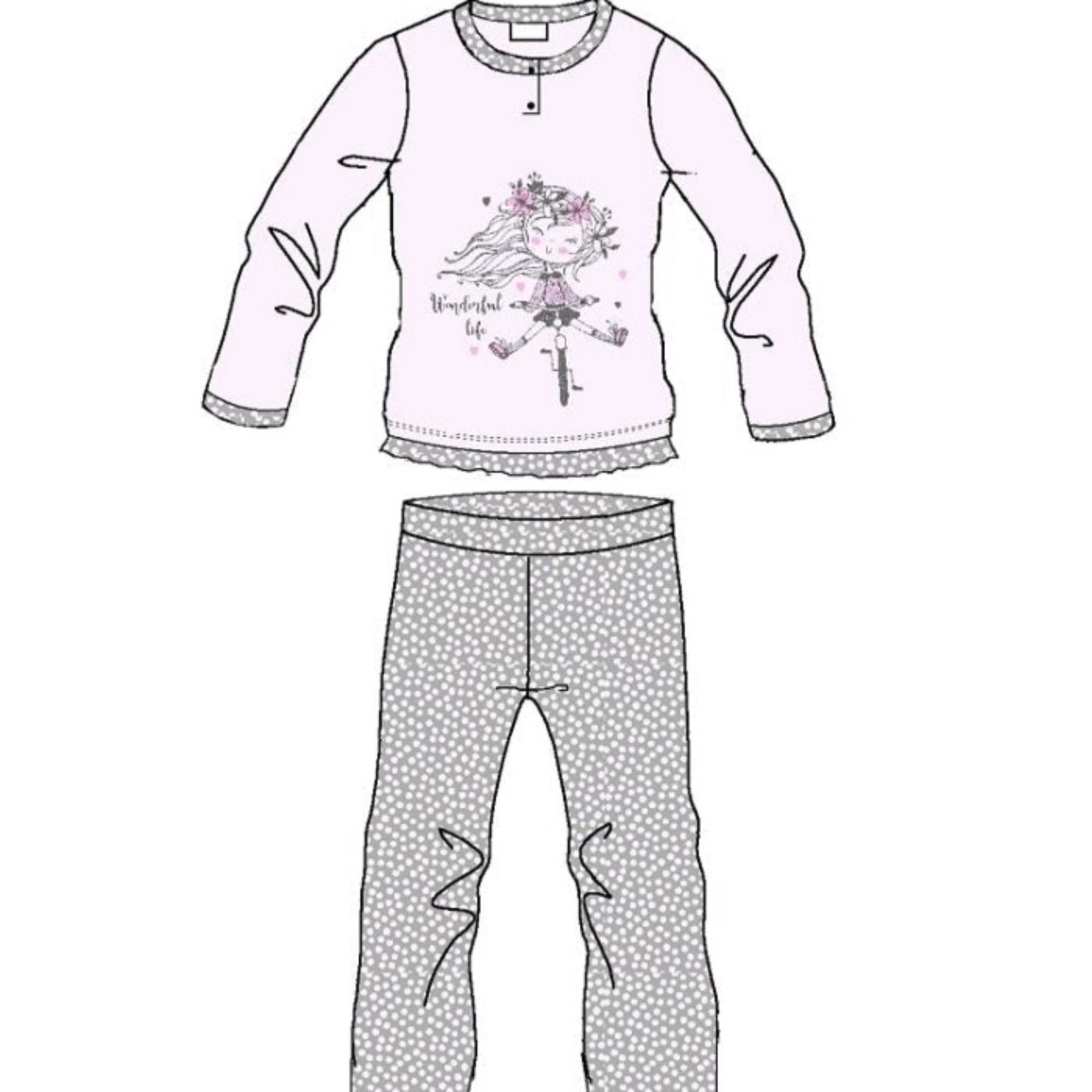 Pigiama Bimba Lungo in Cotone Jersey Gary Art.L30036 - BOUTIQUE INTIMO E NEONATO