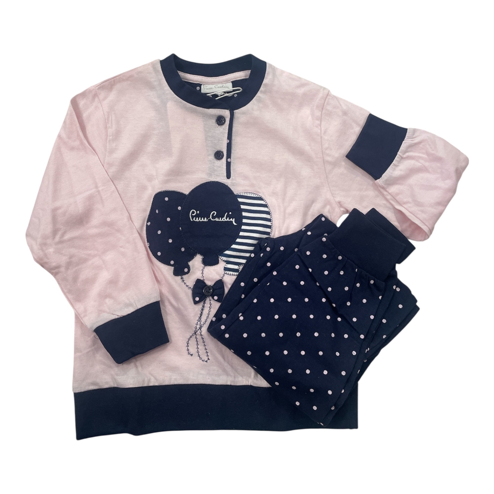 Pigiama Bimba Lungo in Cotone Jersey Pierre Cardin Art.PCPIG1024 - Boutique dell'Intimo e del Neonato