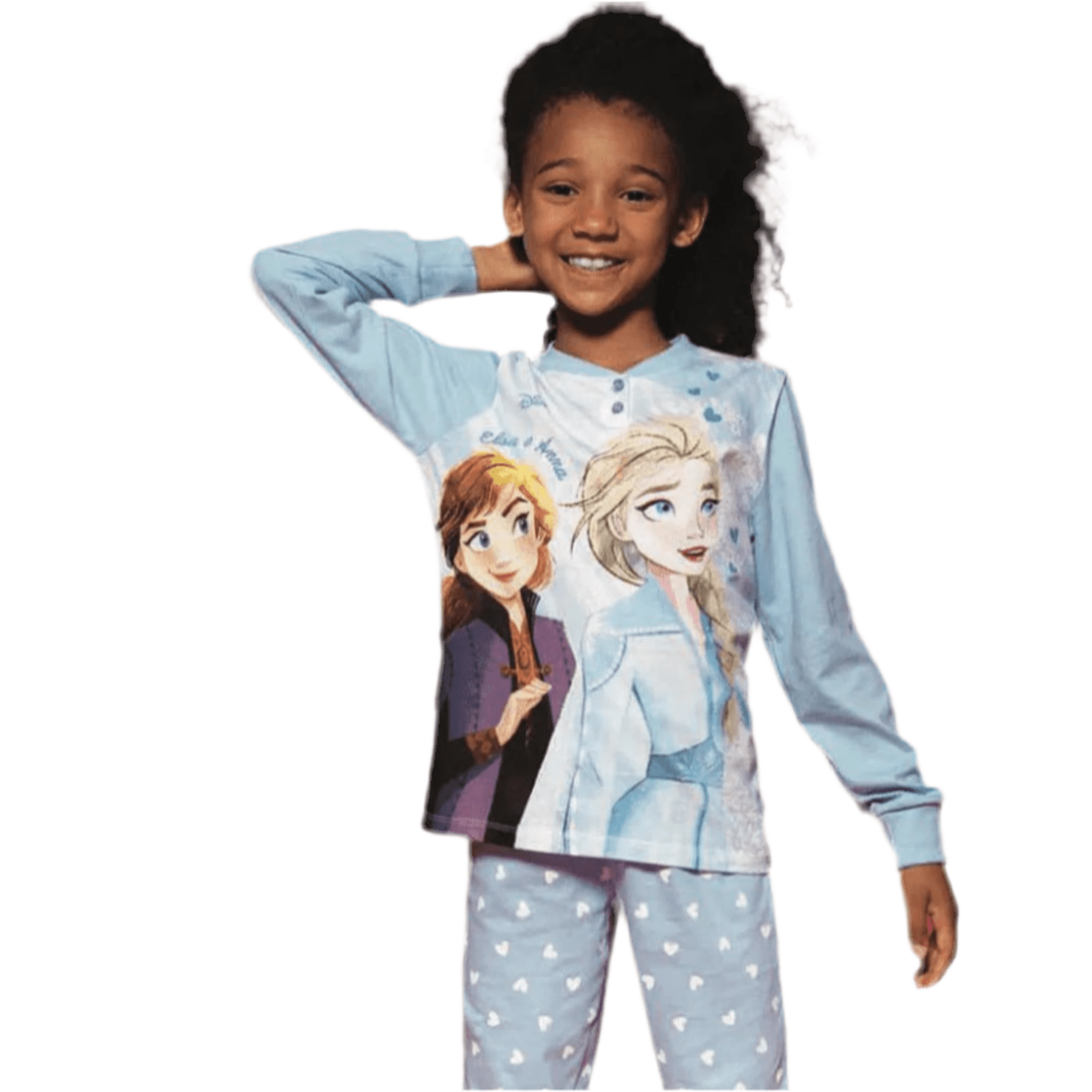 Pigiama Bimba Lungo in Cotone Jersey Sabor Disney Frozen Art.DY50A2264 - Boutique dell'Intimo e del Neonato