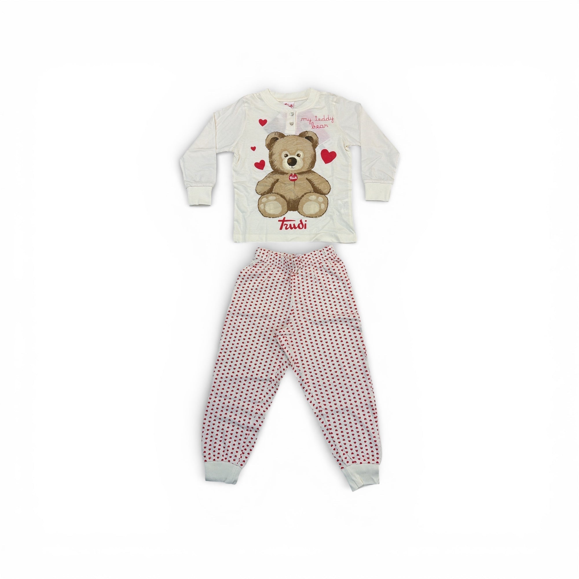 Pigiama Bimba Lungo in Cotone Jersey Serafino Sabor TRUDY Art.TY50L7398 - Boutique dell'Intimo e del Neonato