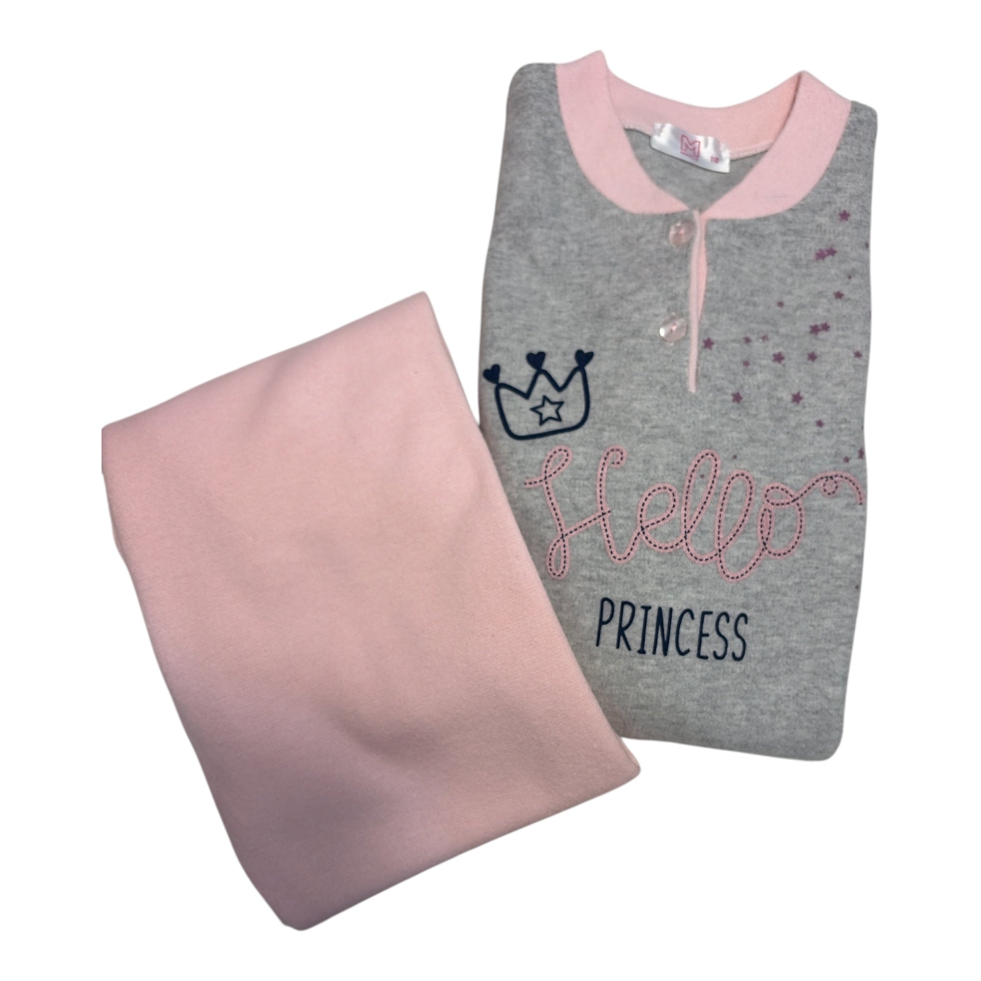 Pigiama Bimba Lungo in Punto Milano Serafino Maele Art.AI623 - Boutique dell'Intimo e del Neonato