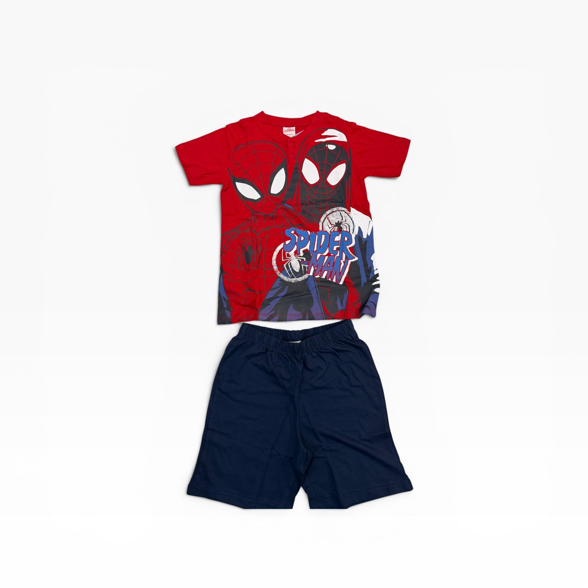 Pigiama Bimbo Corto Cotone Jersey Sabor Marvel Spiderman Art.MV40M7703 - Boutique dell'Intimo e del Neonato