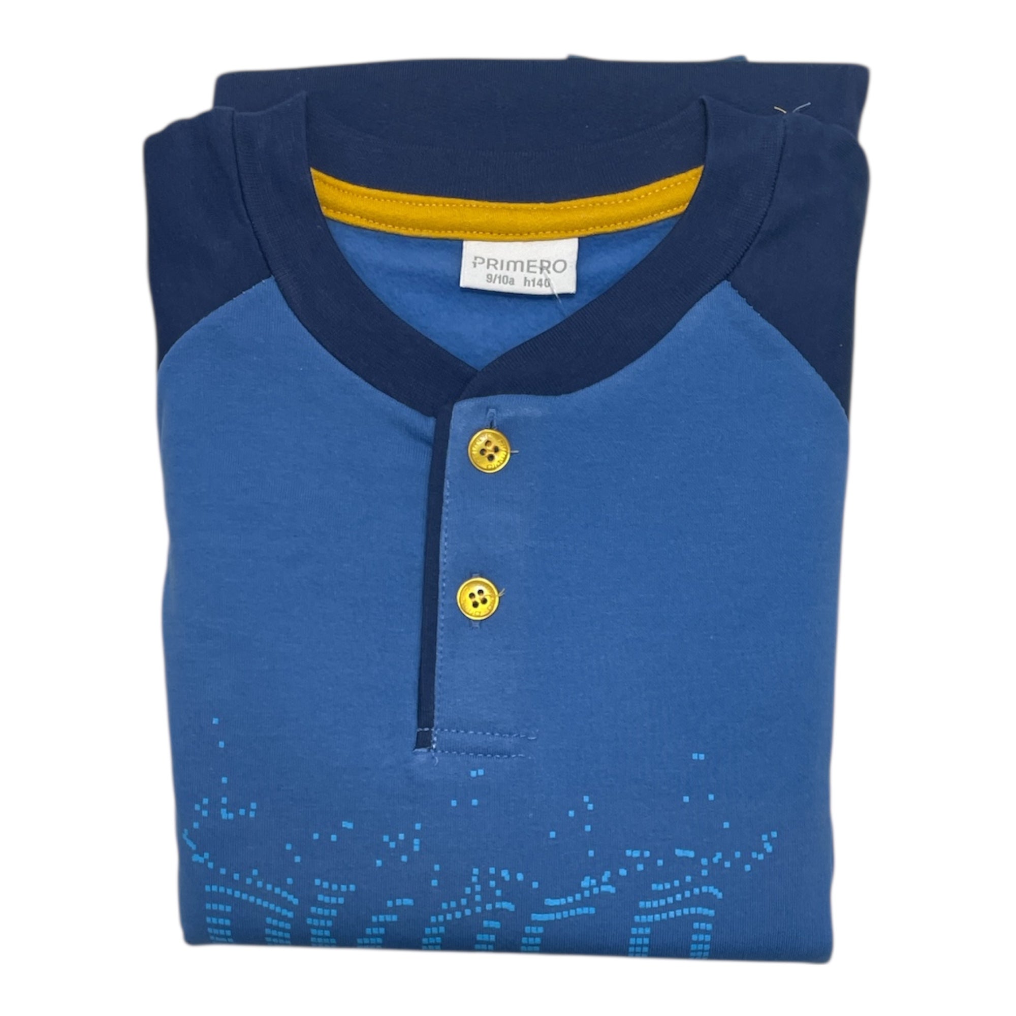 Pigiama Bimbo in Cotone Felpato Serafino Primero Art.I14286 - Boutique dell'Intimo e del Neonato