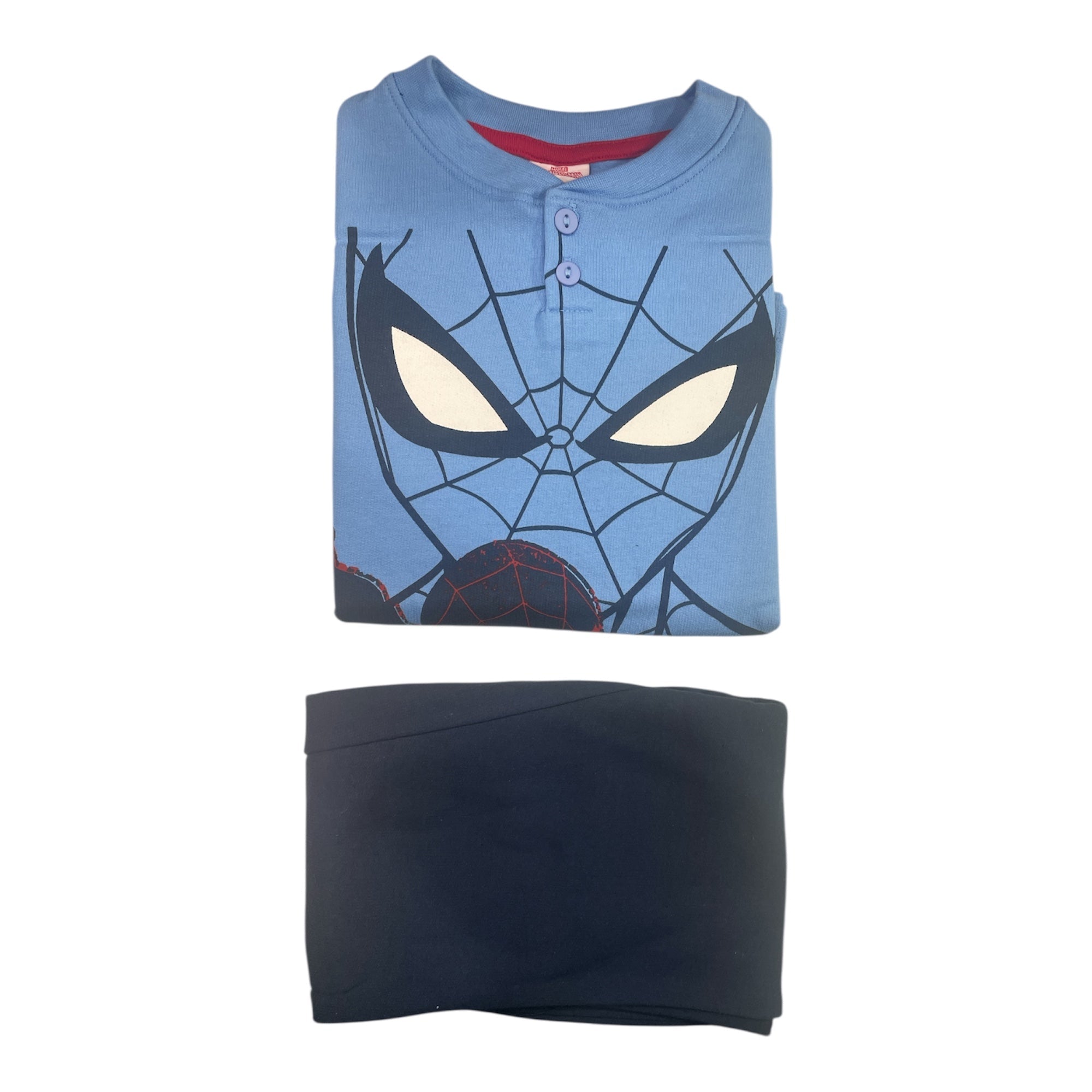 Pigiama Bimbo Lungo in Cotone Interlock Girocollo Sabor Marvel SPIDERMAN Art.MV40M7611 - Boutique dell'Intimo e del Neonato