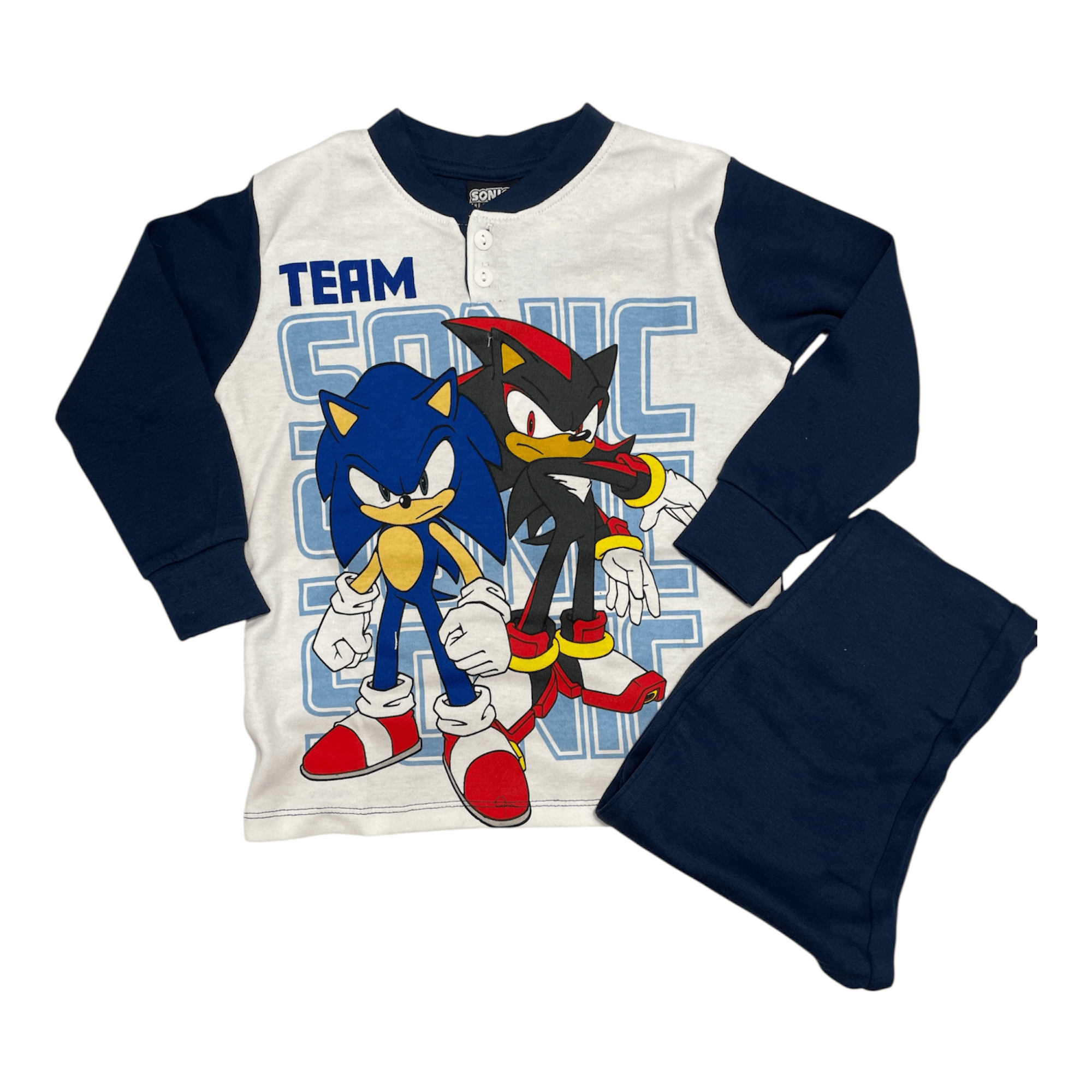 Pigiama Bimbo Lungo in Cotone Interlock Girocollo Sabor SONIC Art.SC40G4702 - Boutique dell'Intimo e del Neonato