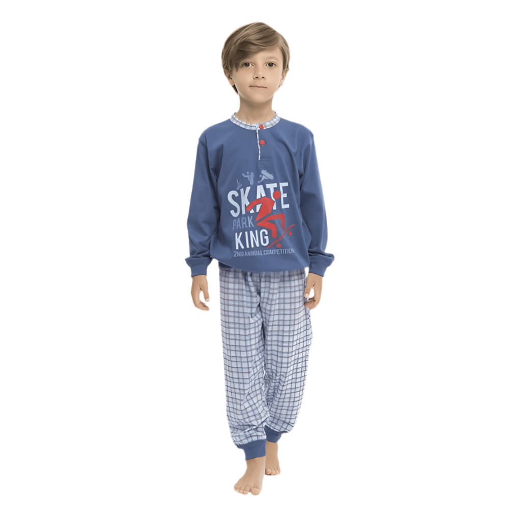 Pigiama Bimbo Lungo in Cotone Jersey Gary Art.P30020 - Boutique dell'Intimo e del Neonato